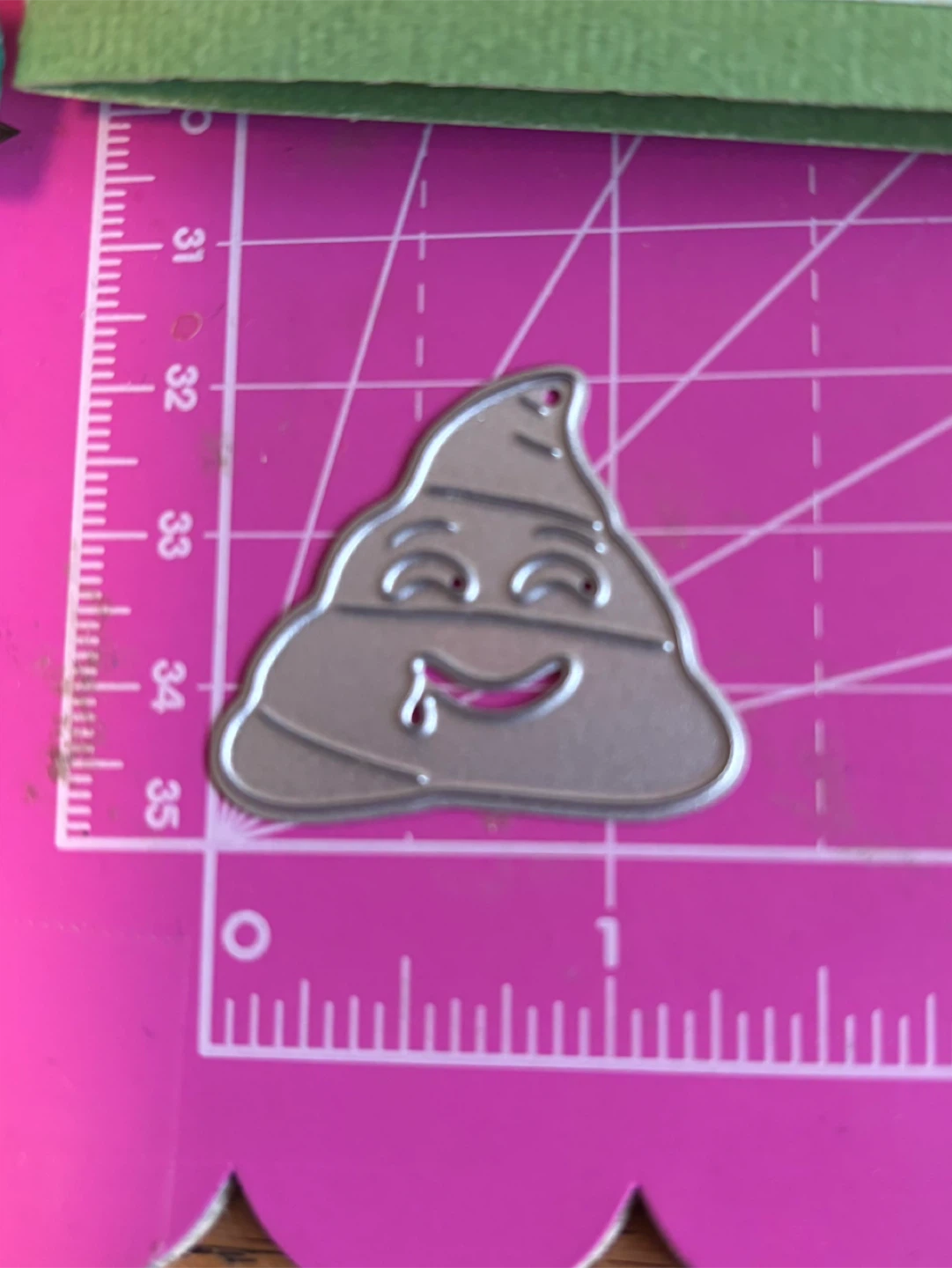 Set of 5 Emoji Poop Metal Cutting Dies - photo 2