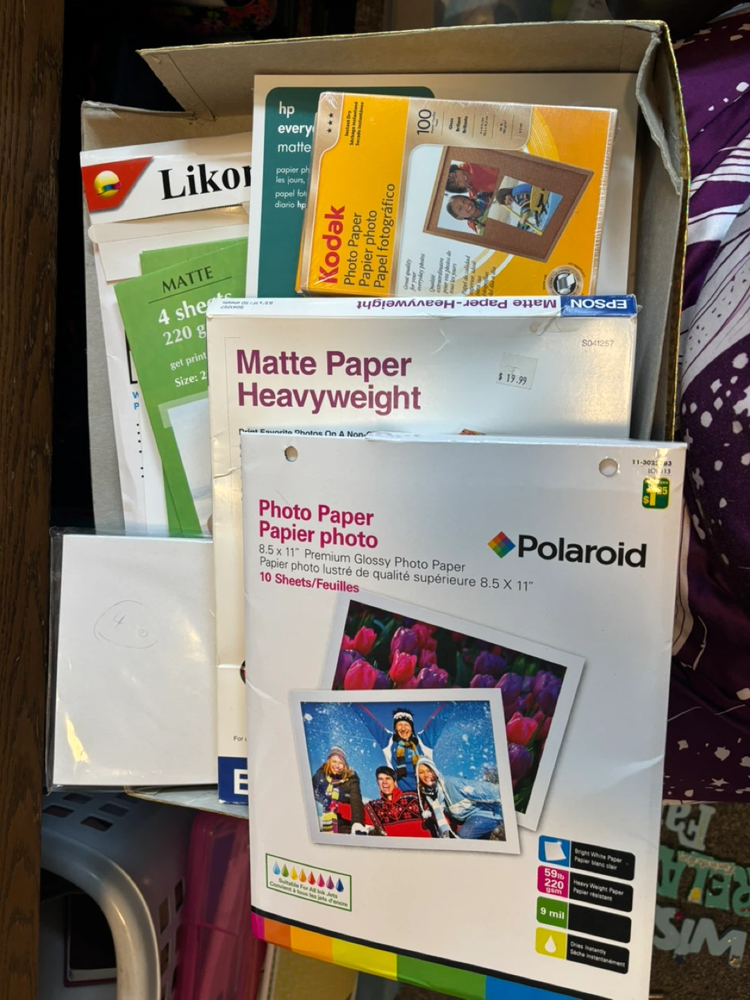 Large lot of Photo Paper