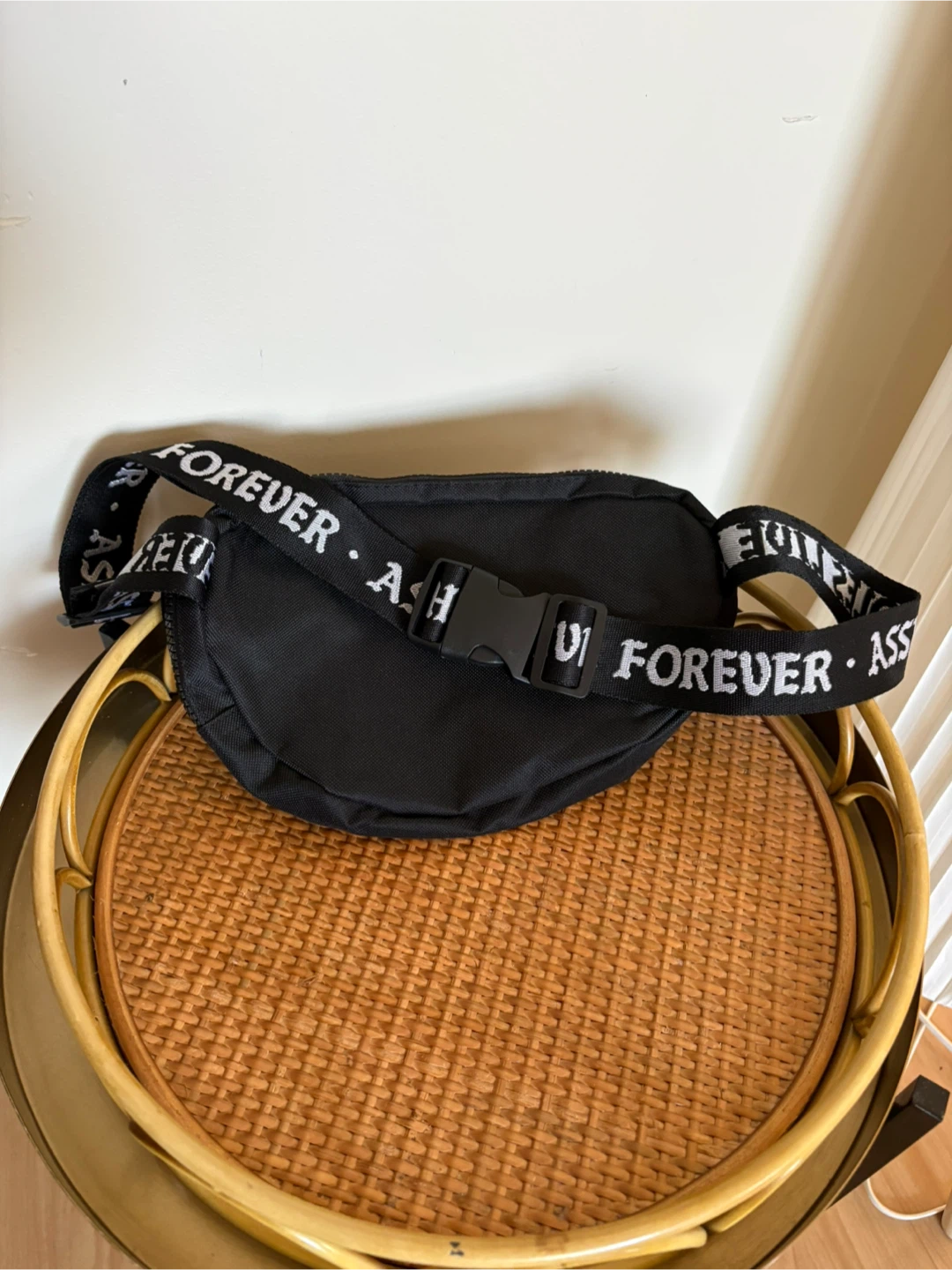 DRUG MONEY Black Fanny Pack / Waist Bag - photo 2