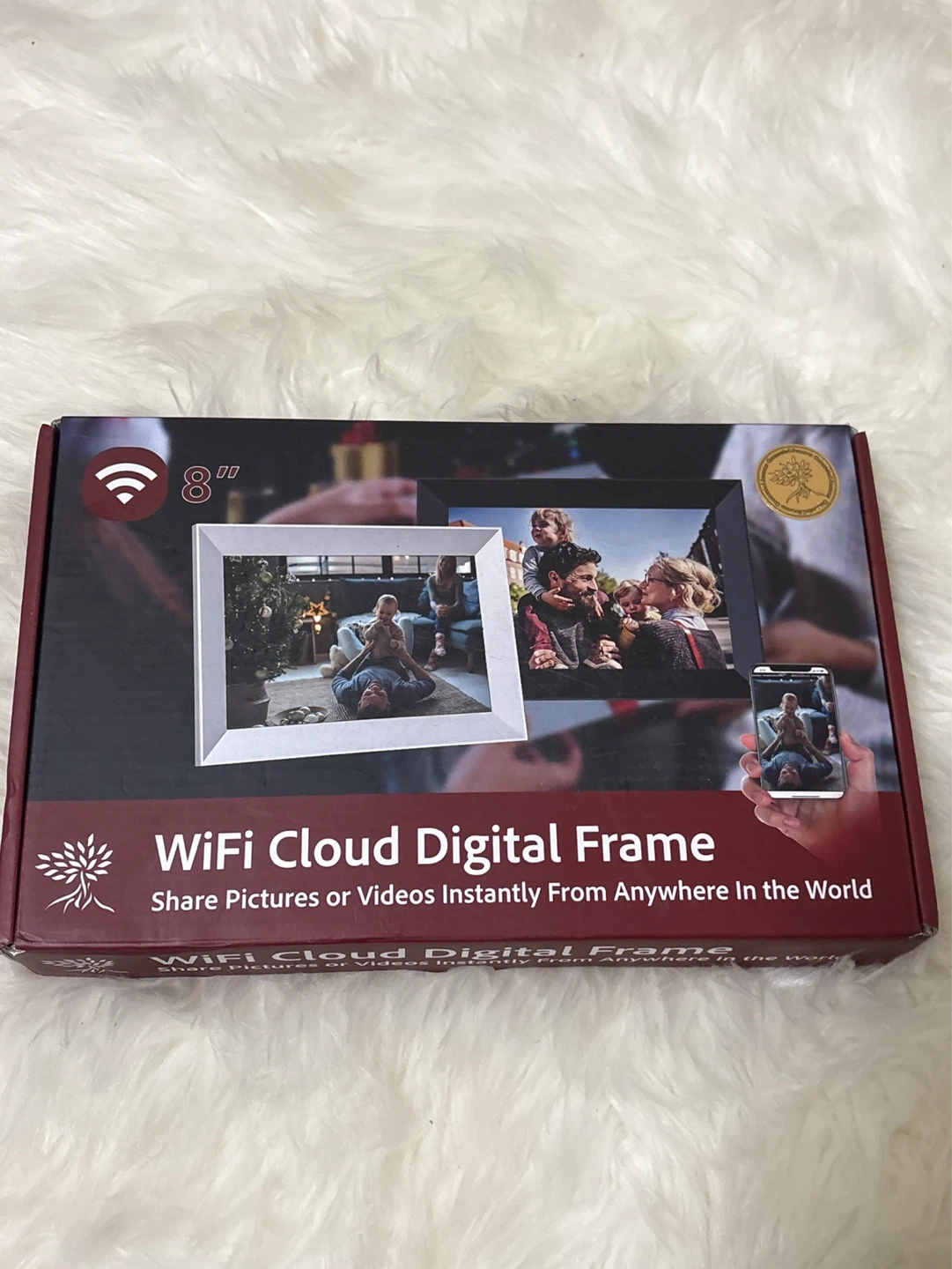 WiFi Cloud Digital Frame 8"