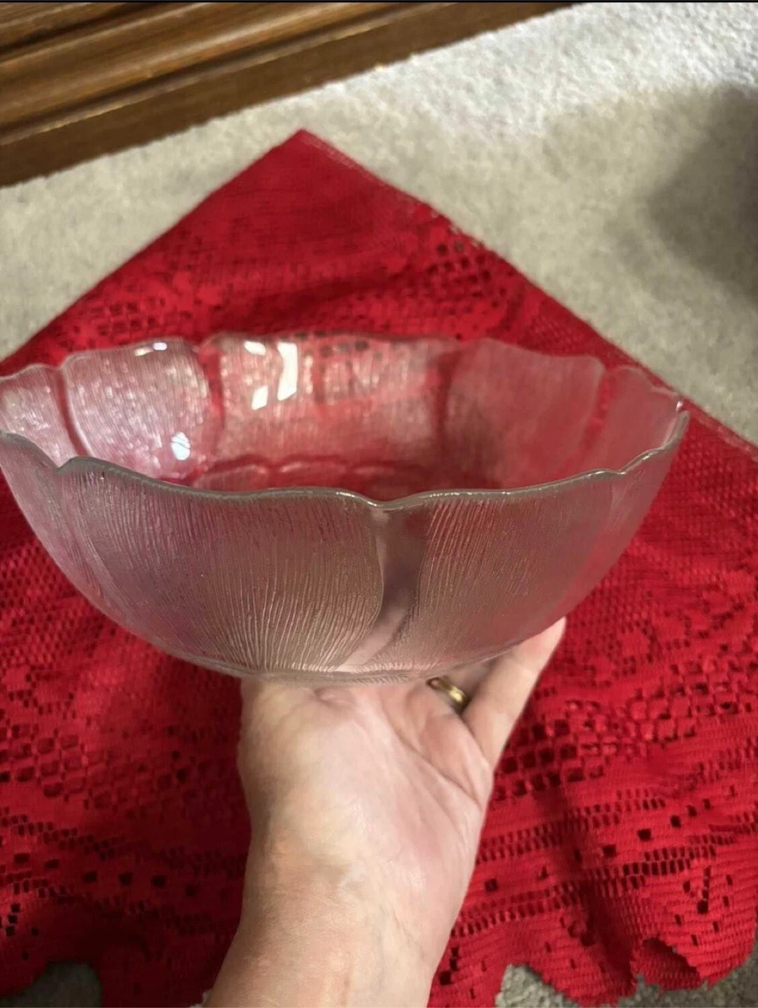 Arcoroc Glass Serving Bowl