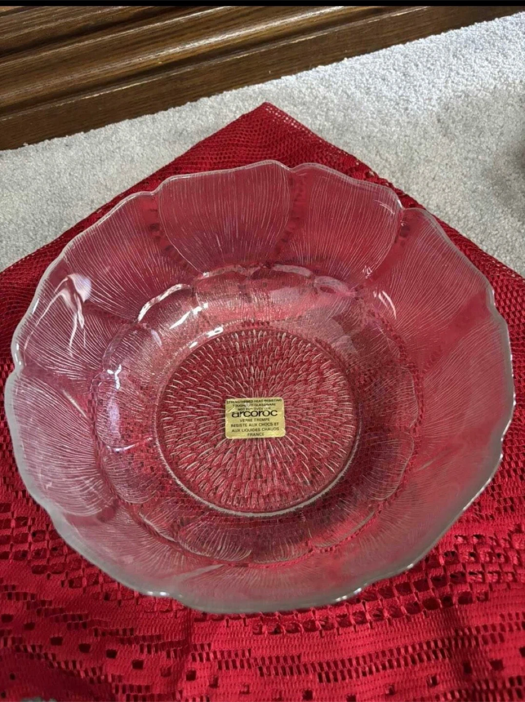 Arcoroc Glass Serving Bowl - photo 2