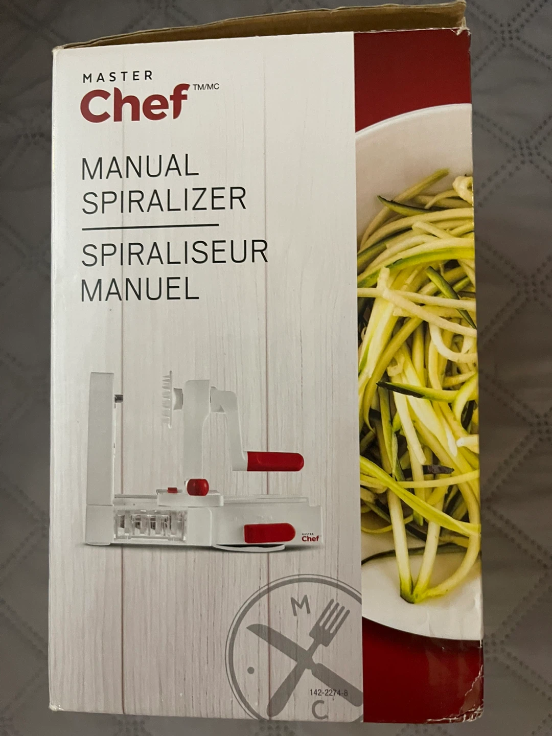 Master Chef Manual Spiralizer with 5 Blades - photo 3