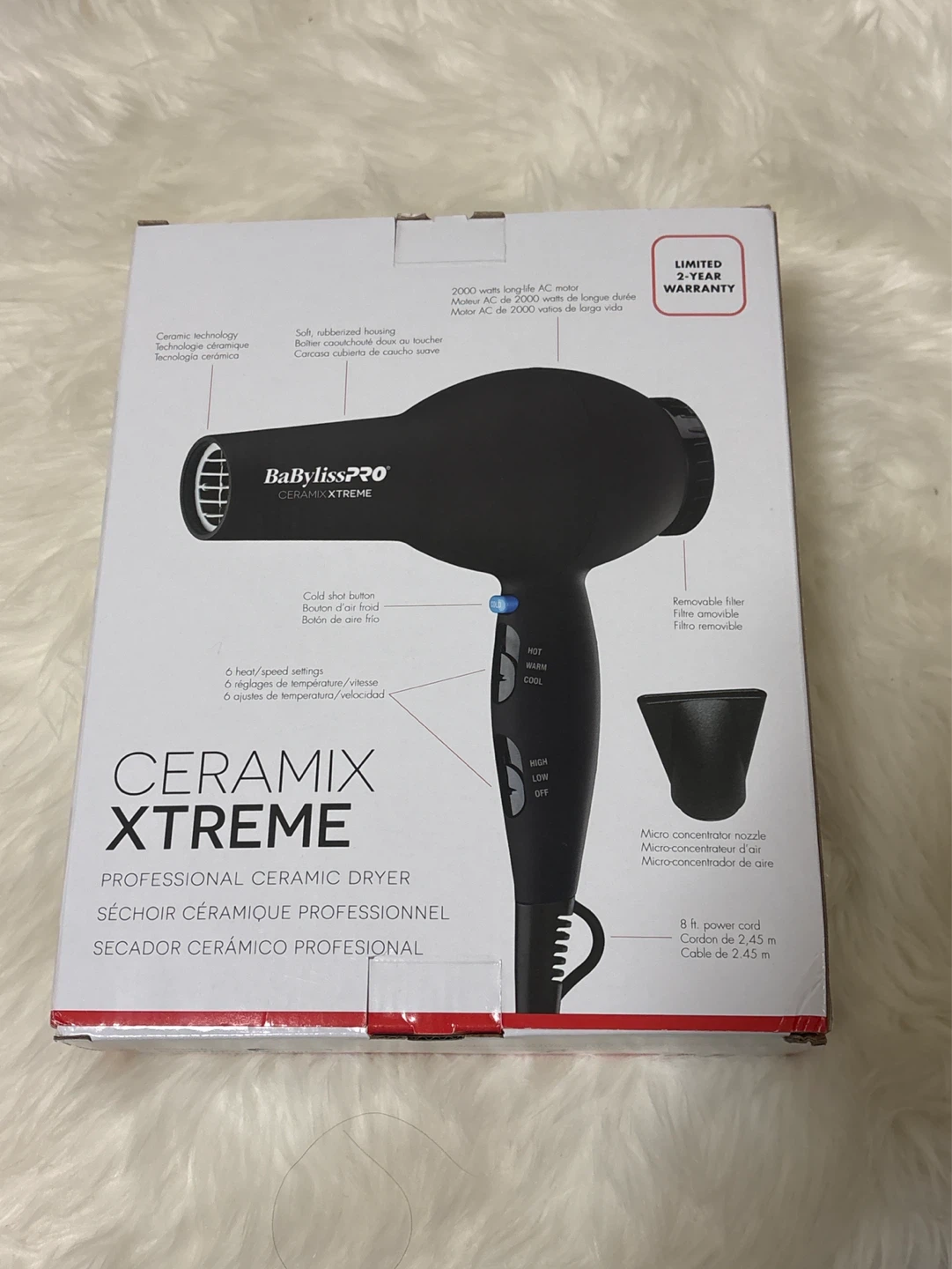 Ceramic Dryer BaBylissPRO CERAMIX XTREME Professional - photo 3