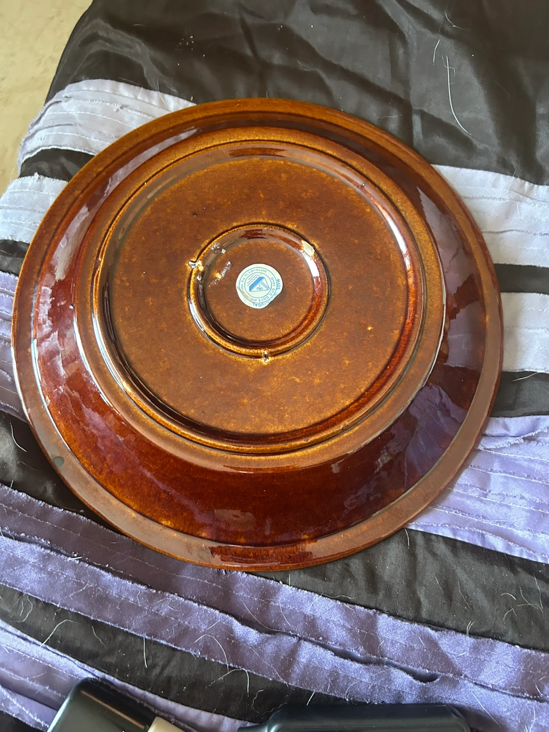 Ceramic Apple Pie Dish with Lid - photo 4