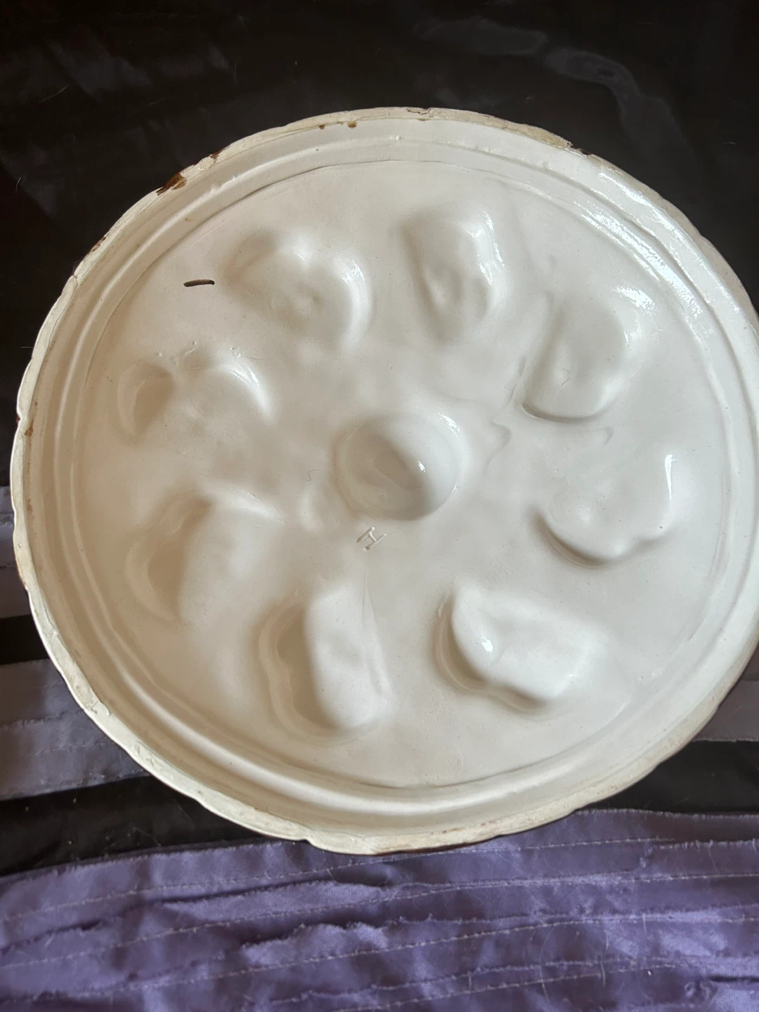Ceramic Apple Pie Dish with Lid - photo 2
