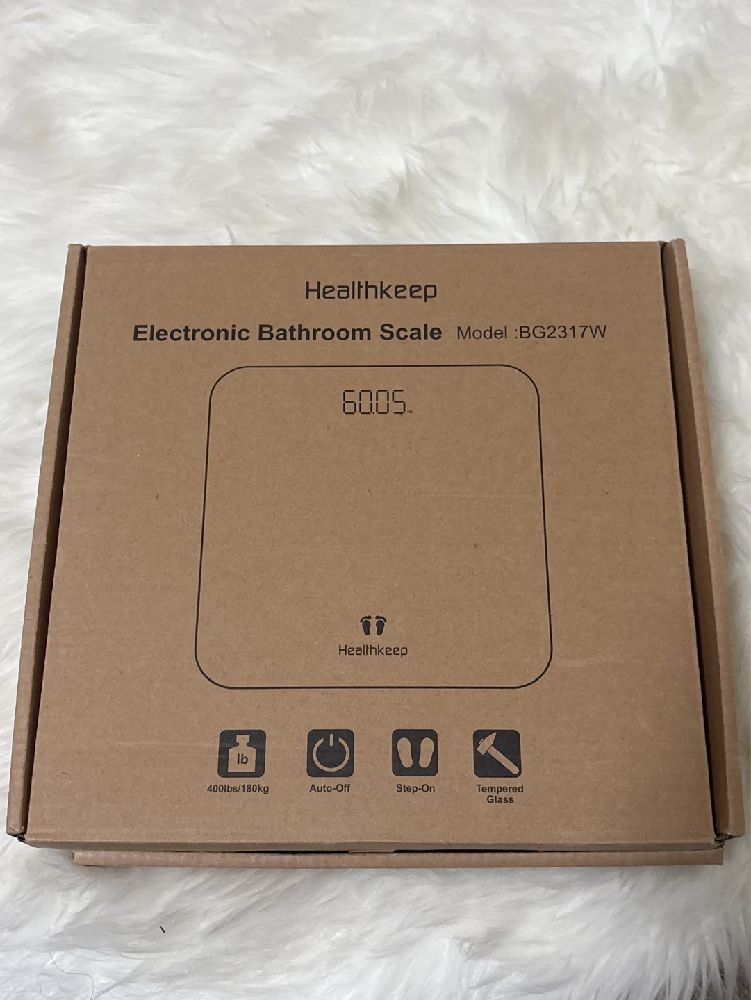 Healthkeep Electronic Bathroom Scale BG2317W