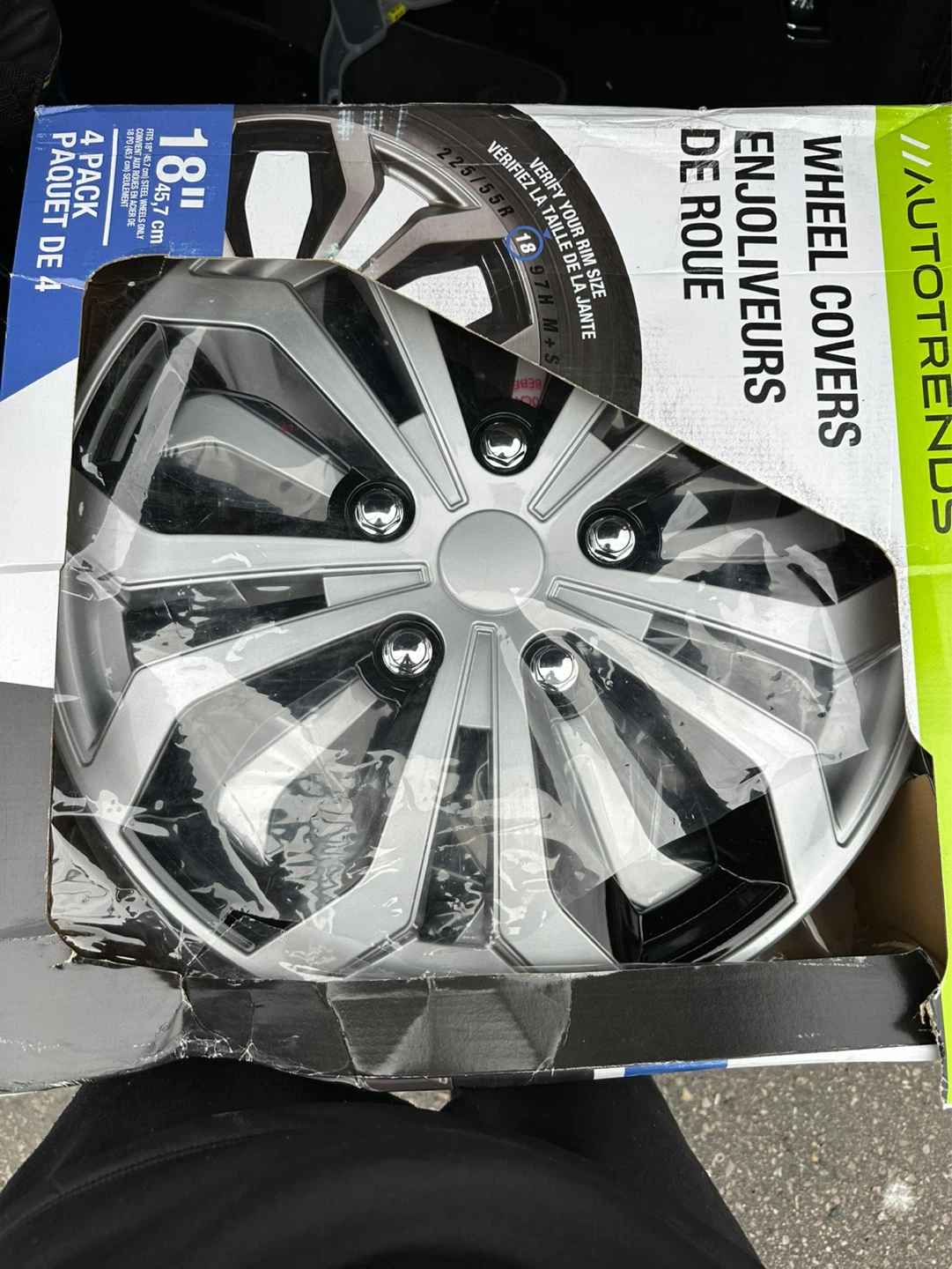 Autotrends 18" Wheel Covers - Set of 4