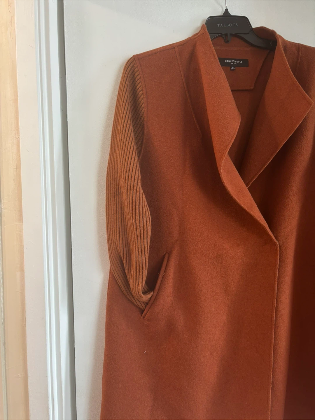 Kenneth Cole Coat-Cardigan - photo 3
