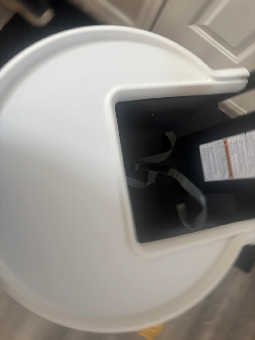 White High Chair with Removable Tray - photo 4
