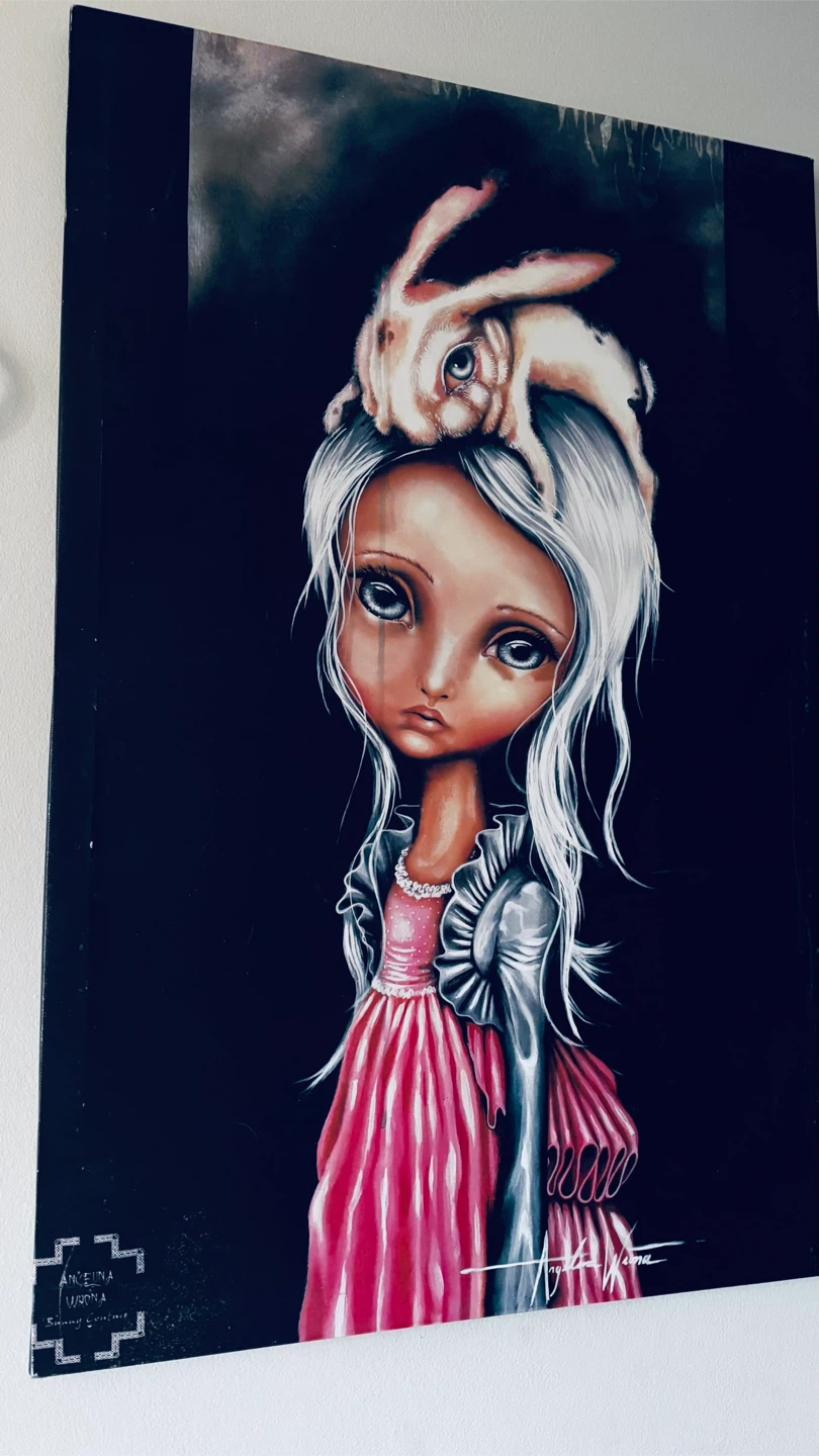 Angelina Wrona "Bunny Couture" Artwork
