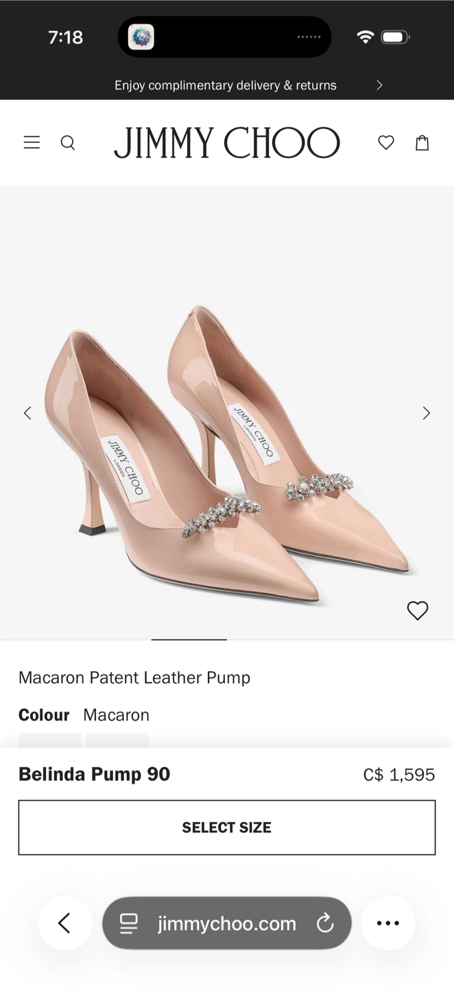 BRAND NEW Jimmy Choo Belinda Pump Macaron Patent Leather Heels