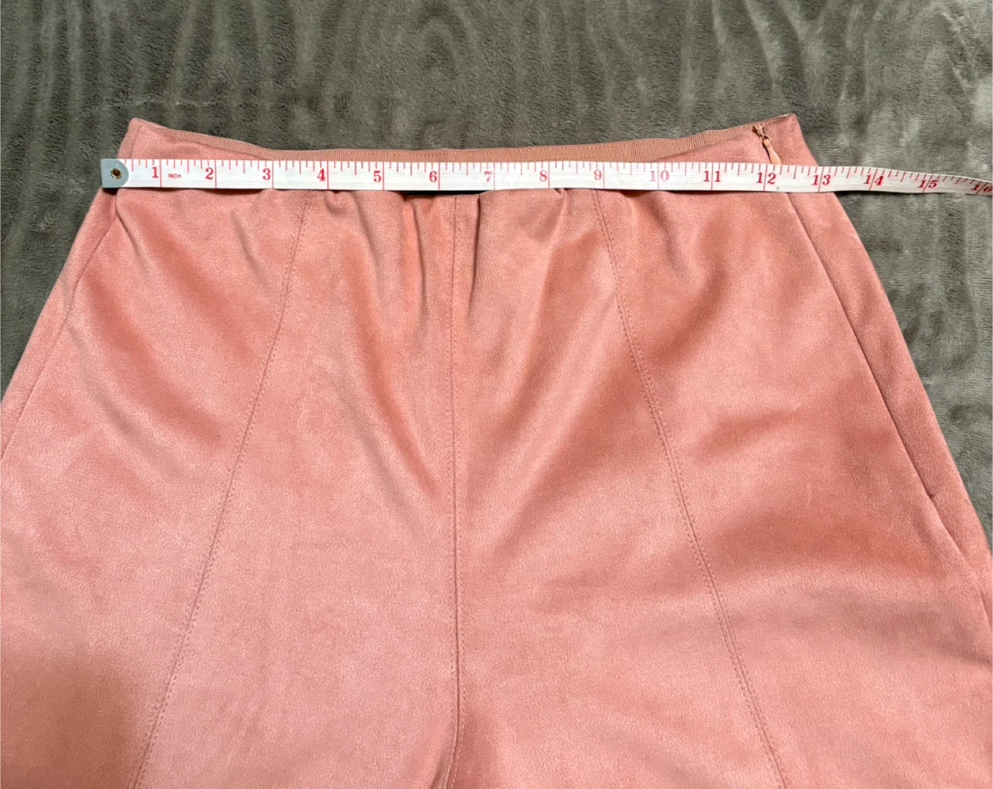Guess Pink Suede Pants - Size M - photo 4
