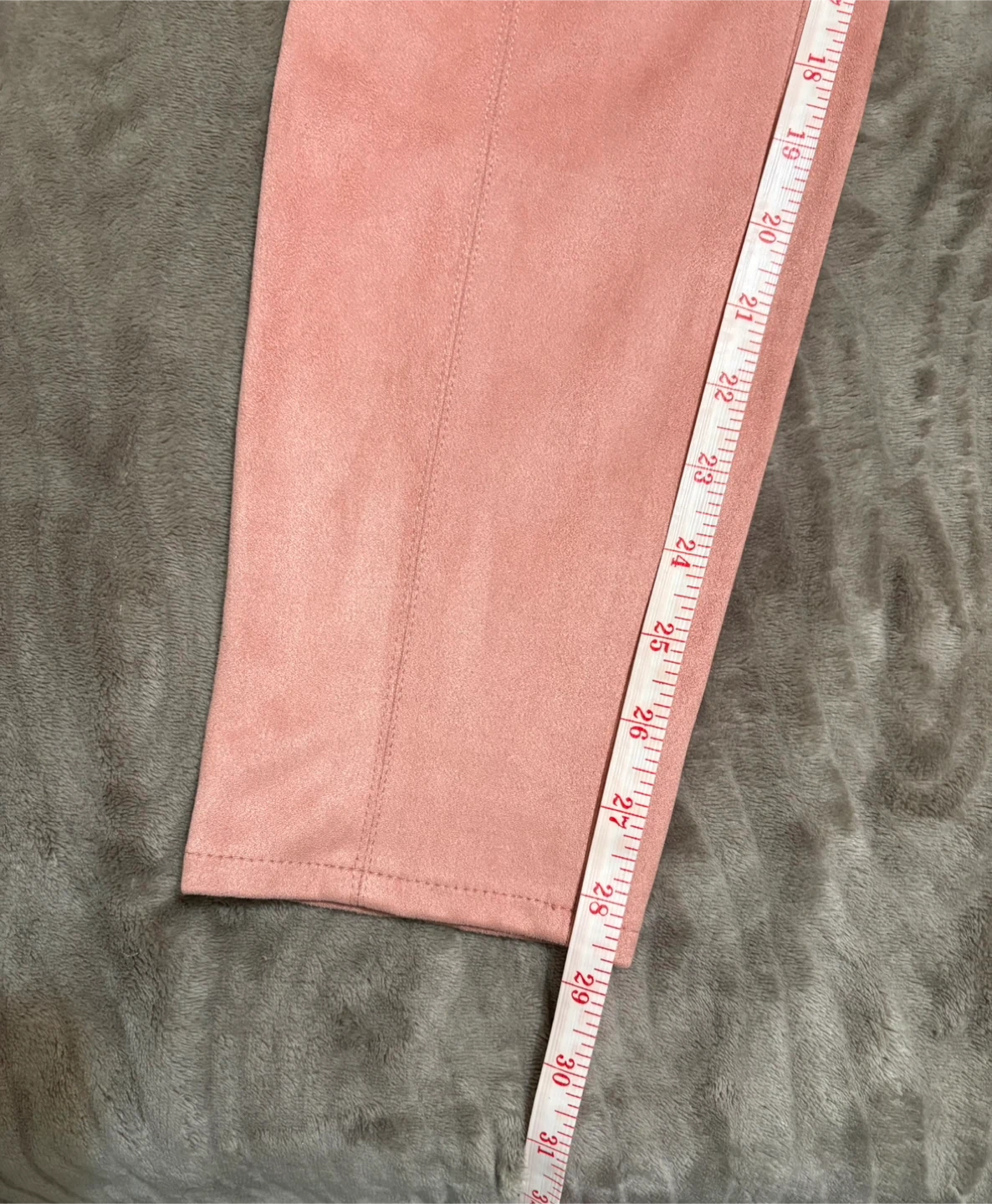 Guess Pink Suede Pants - Size M - photo 5