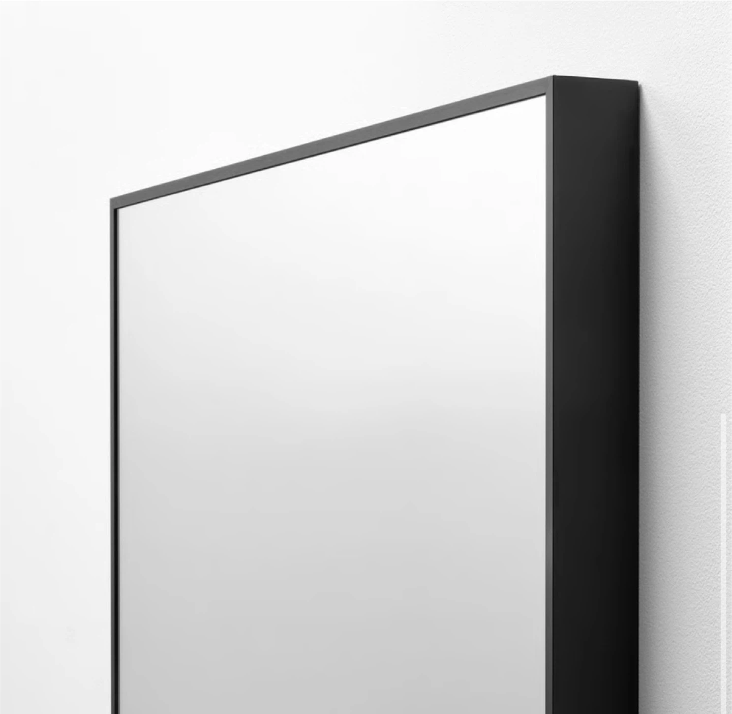 Full Length Mirror - Black Metal Frame - photo 2