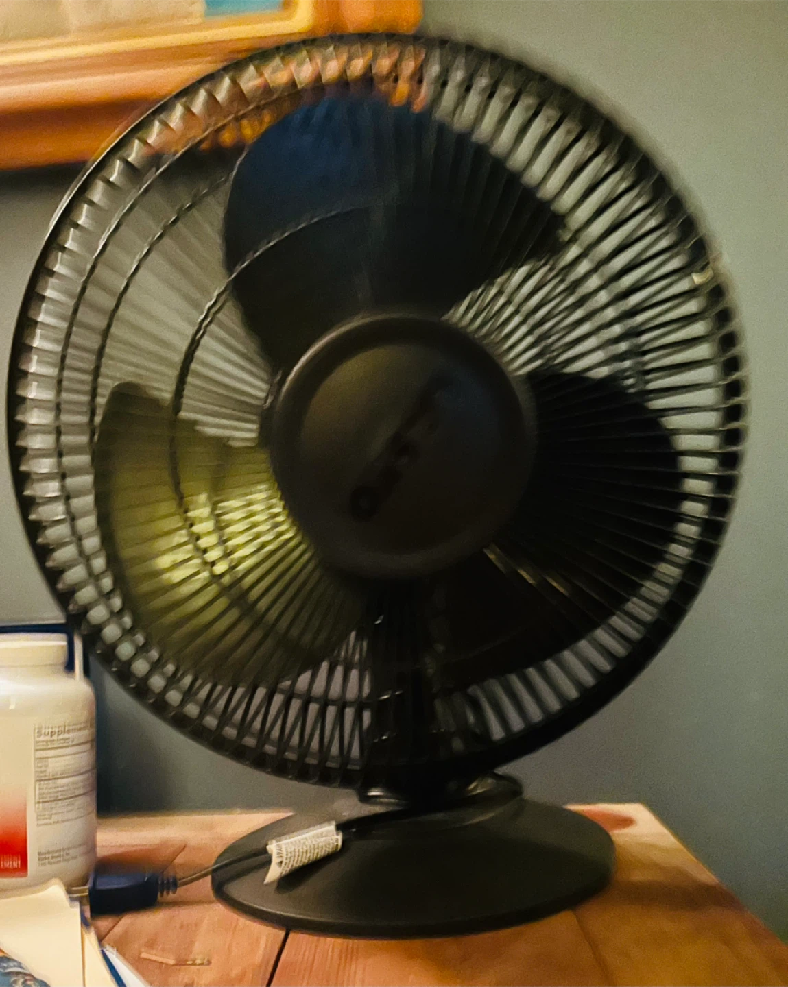 🥕 OASIS Table Fan - Black