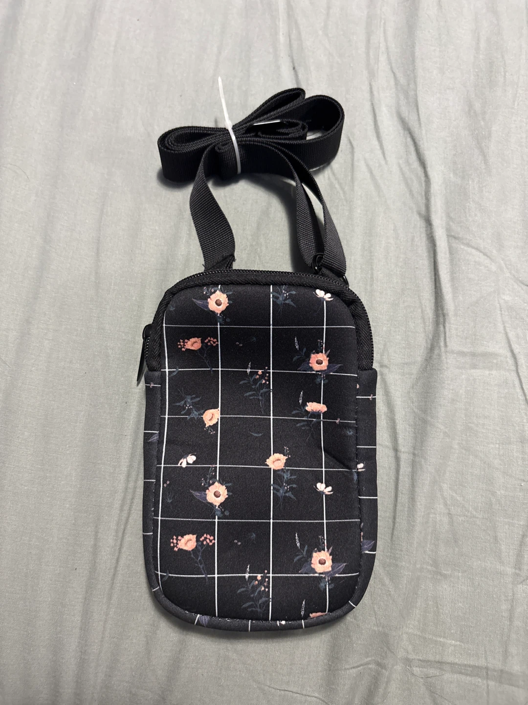 Floral Print Small Crossbody Bag