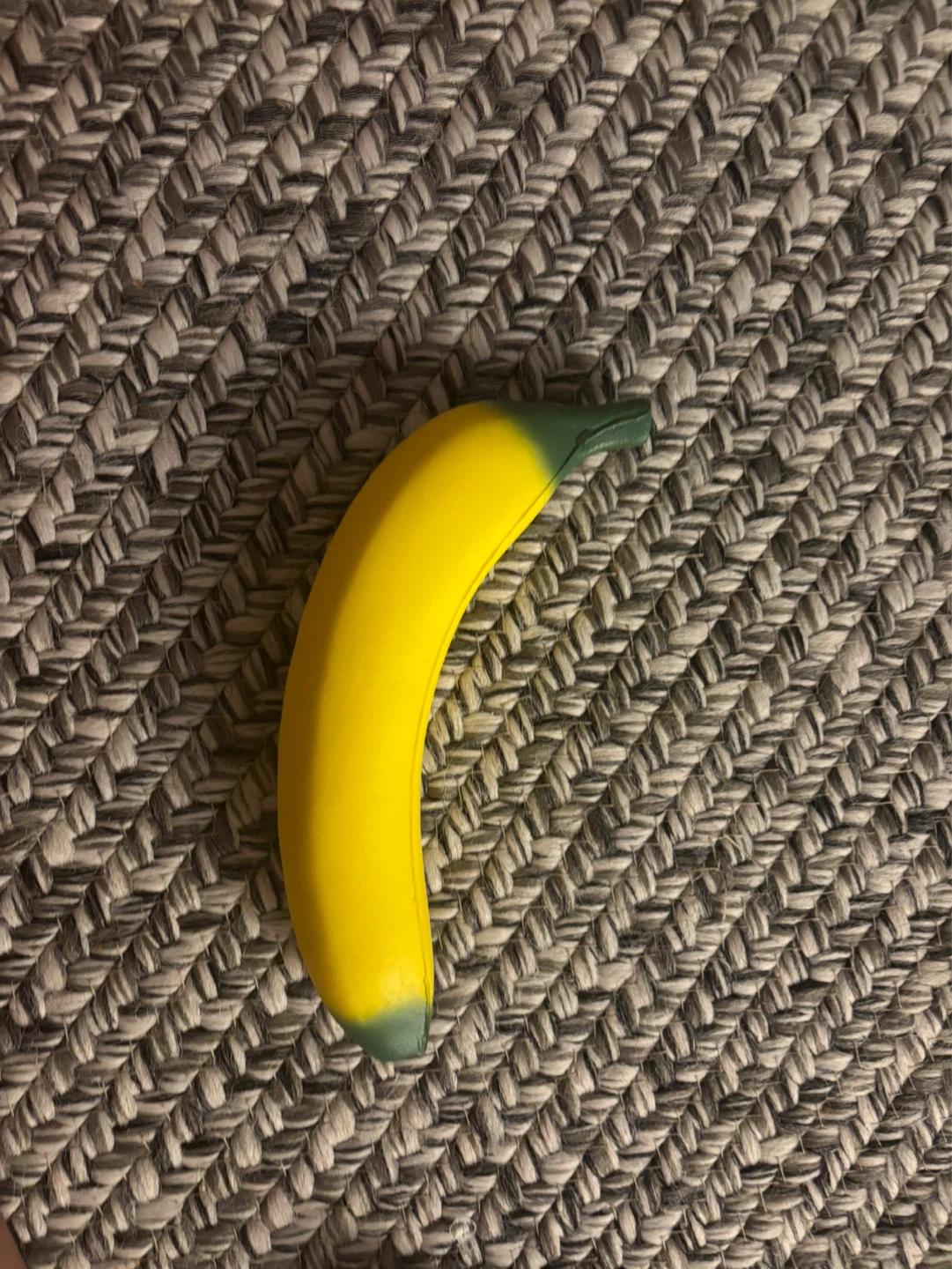 Yellow Banana slow rise squishy