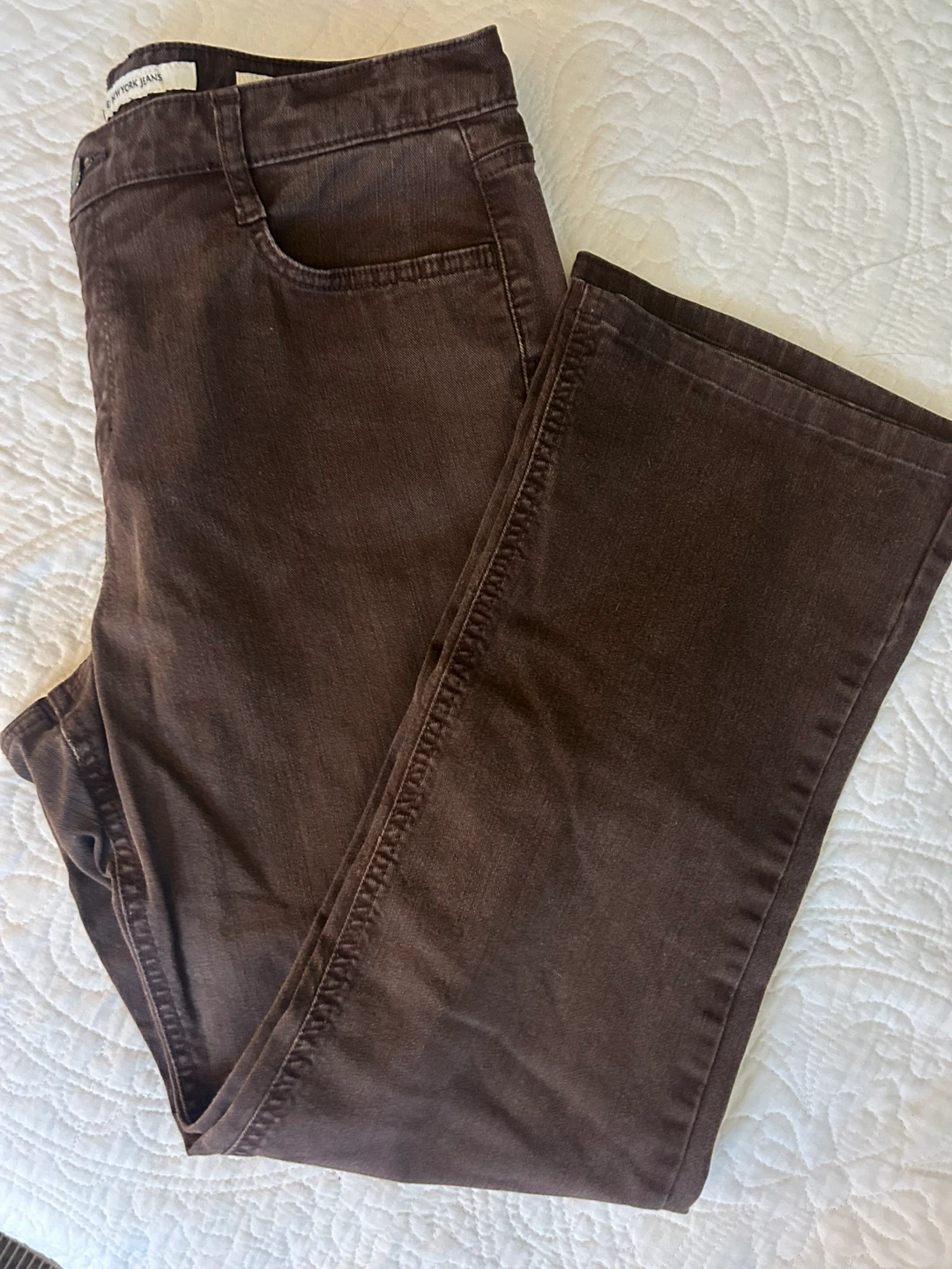 New York Jeans Women's Brown Bootcut Jeans
