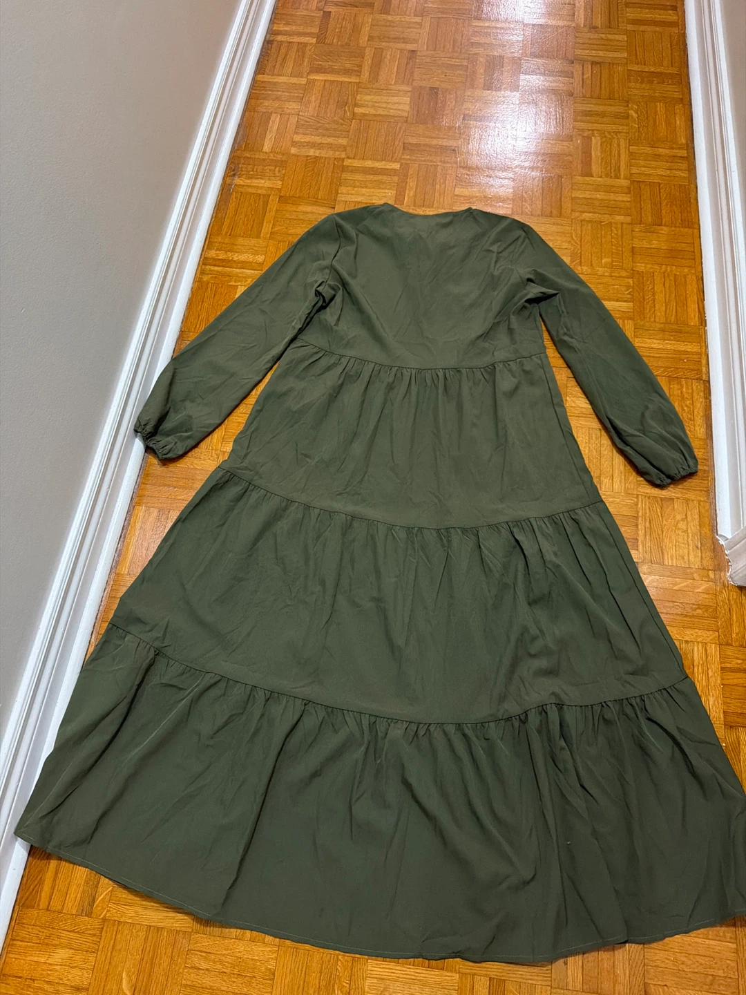 Maxi Dress with Long Sleeves