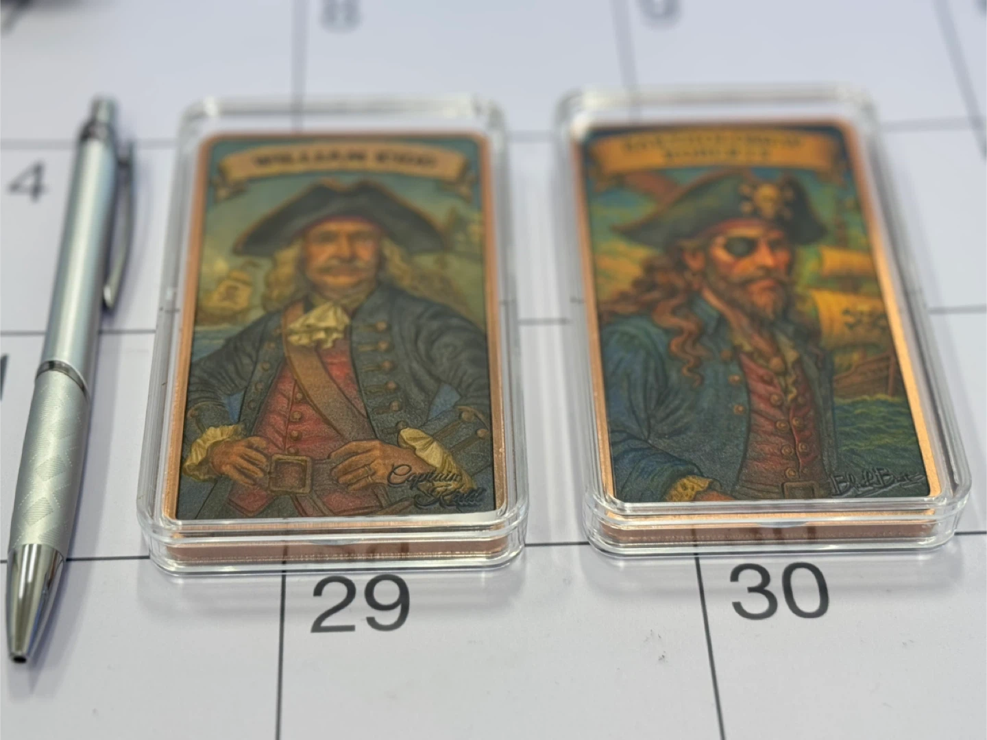 10 oz 999 Copper Pirate Bars in capsule - photo 3