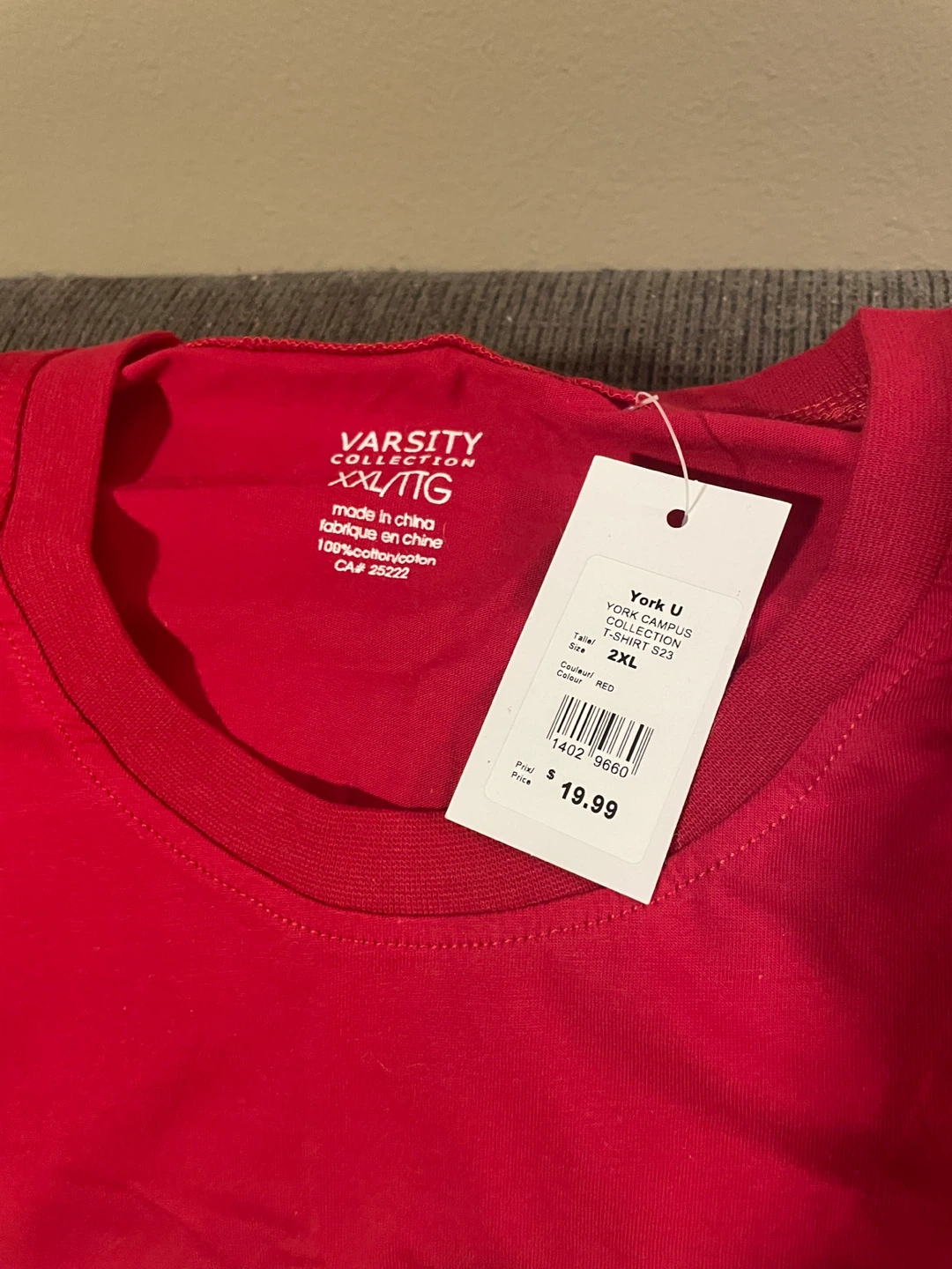 Varsity Collection York University T-Shirt XXL - photo 2