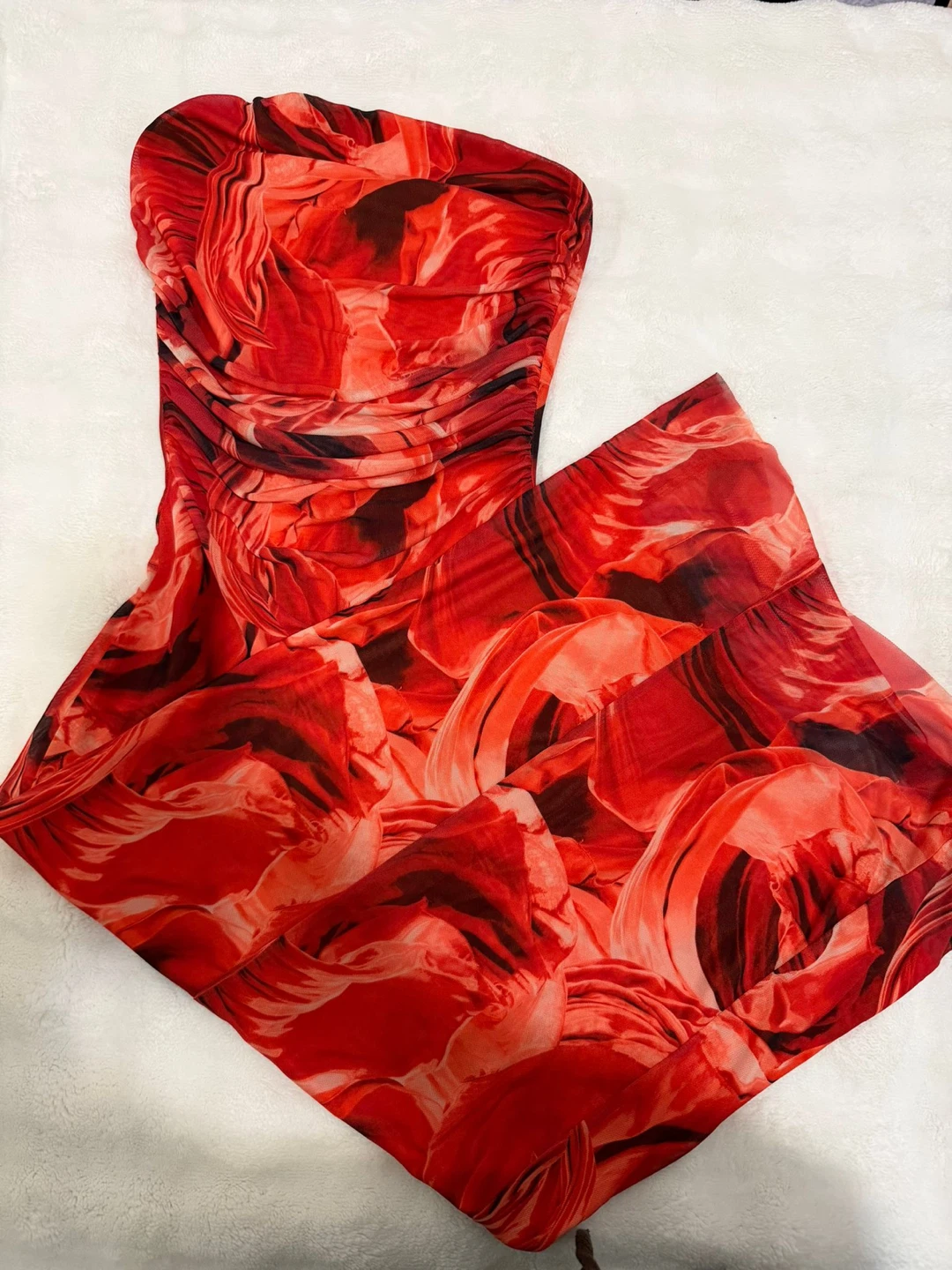 Bright Vacation Dress – Forever 21 – Size S – Worn Once ☀️