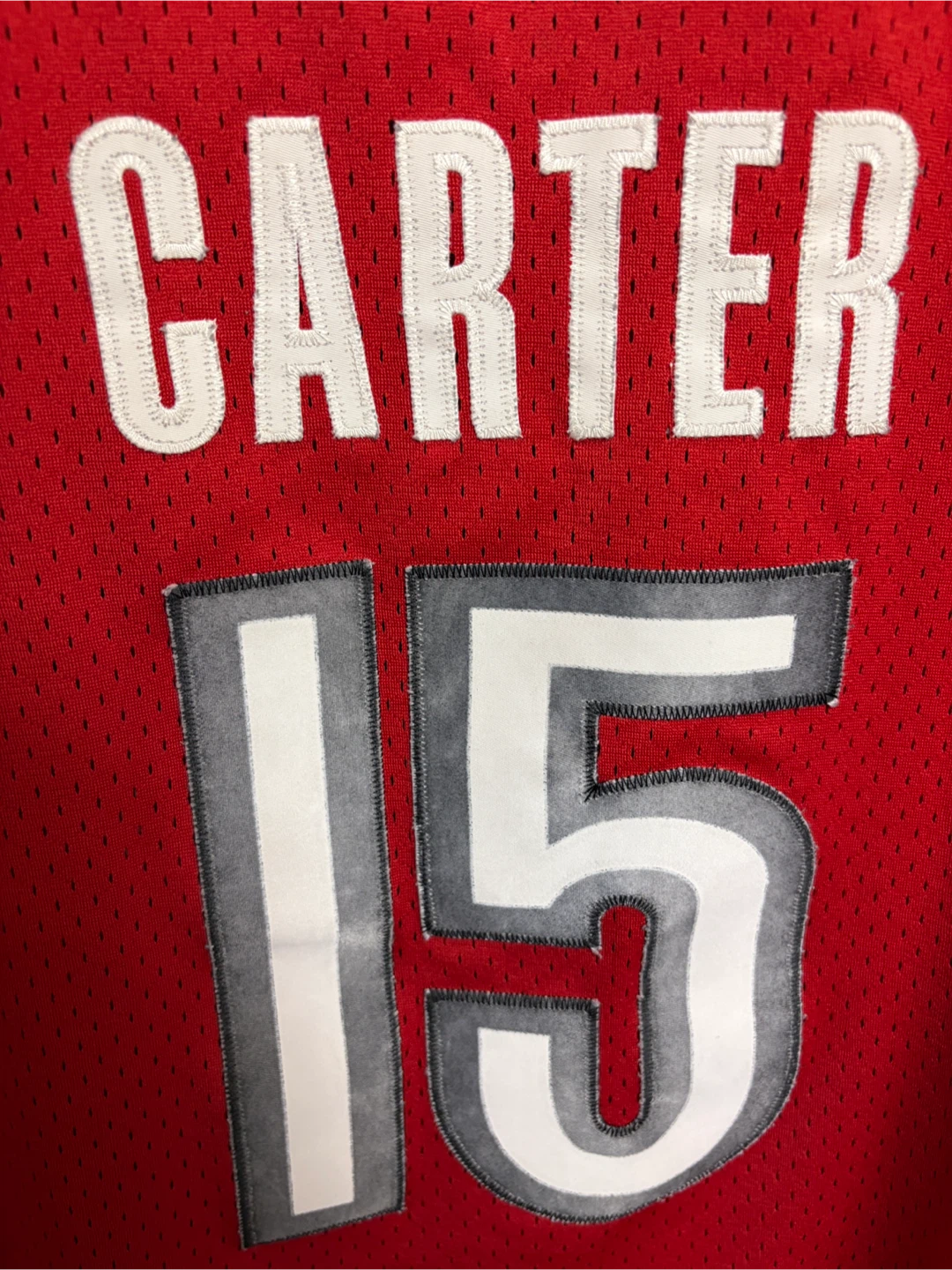 Reebok NBA Toronto Raptors Vince Carter #15 Jersey XL - photo 3