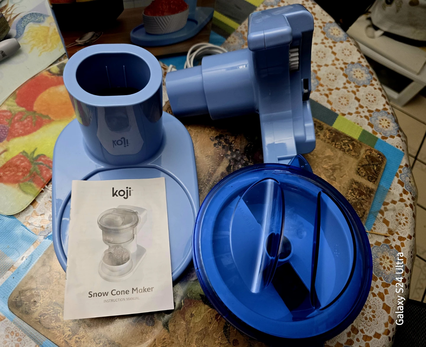 Koji Snow Cone Machine Easy-to-Use Shaved Ice Maker - photo 4