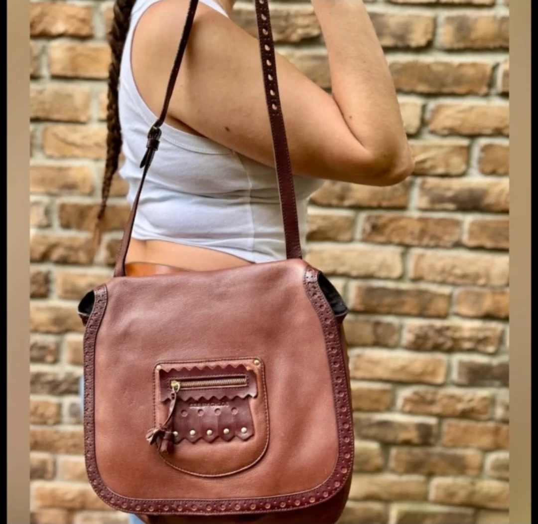Chloé Leather Messenger Shoulder Bag - photo 3