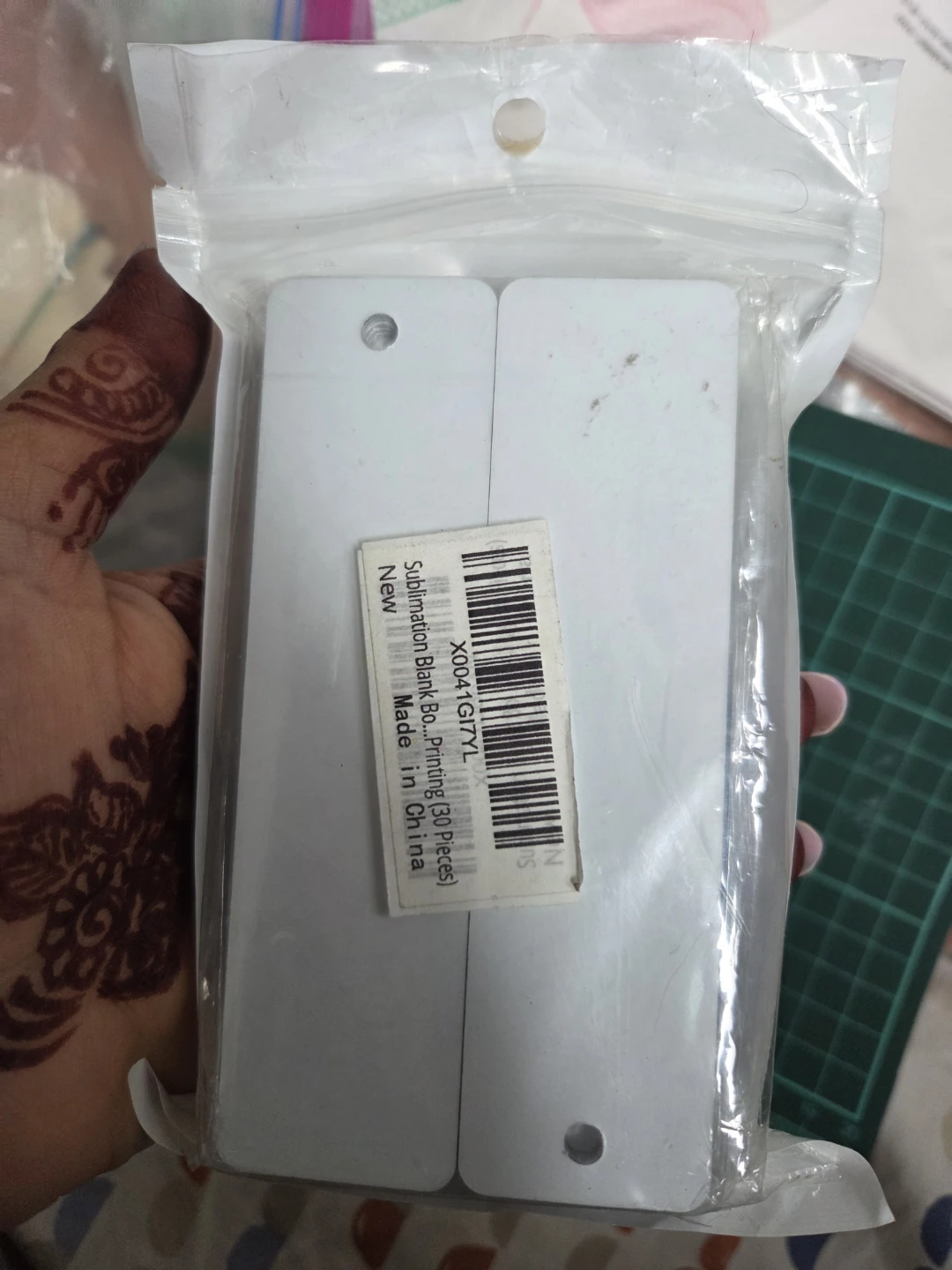 Sublimation Blank Bookmarks - 30 Pieces