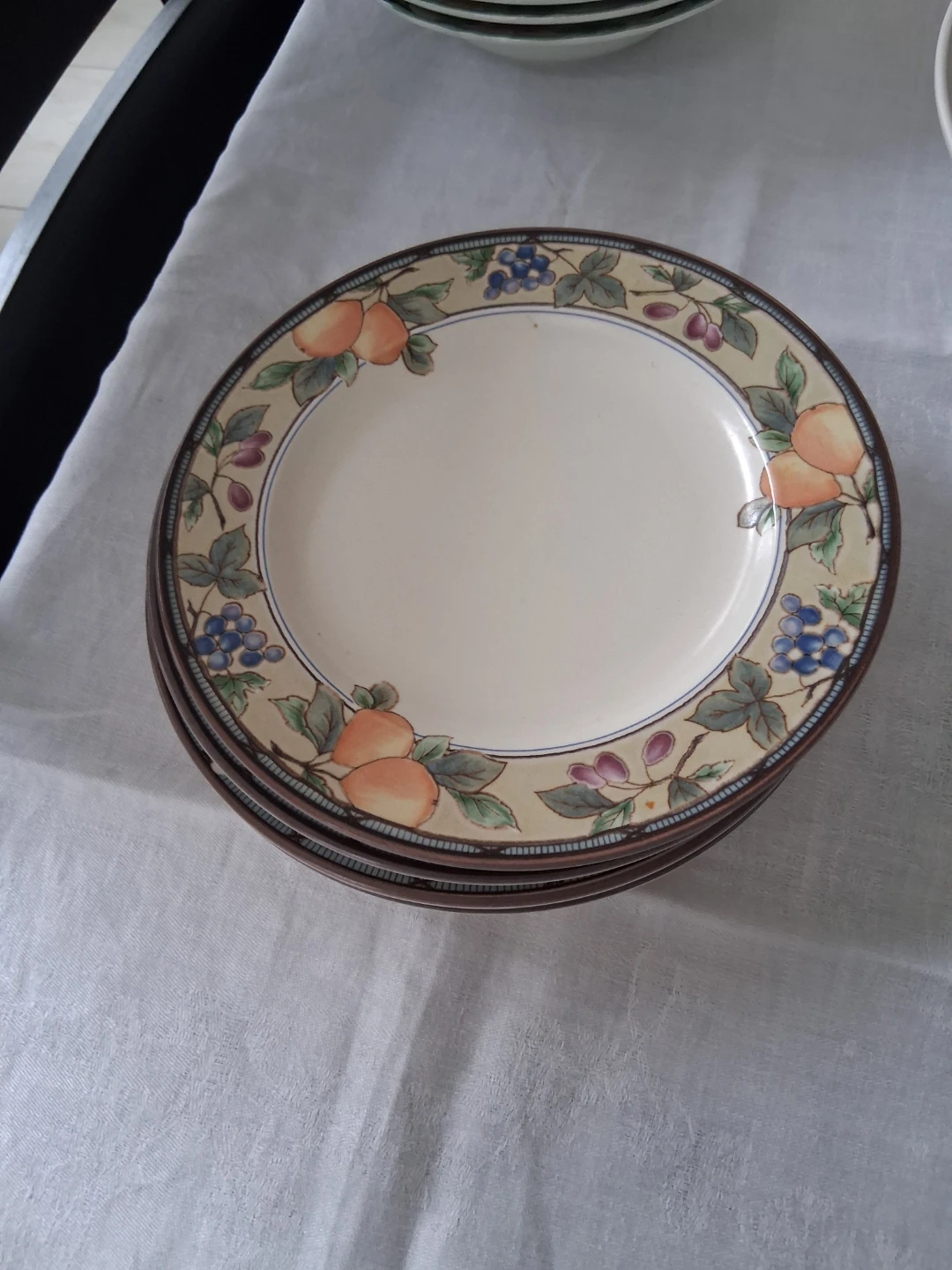 Mikasa Fruit Design Ceramic Dish Set - photo 4