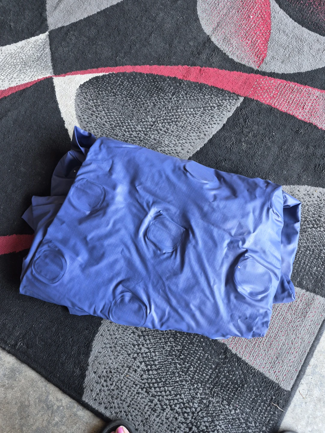 Blue Inflatable Mattress/Air Bed - photo 2