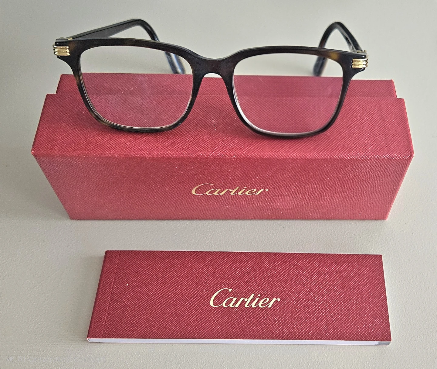 Cartier Eyeglasses with Case - photo 2