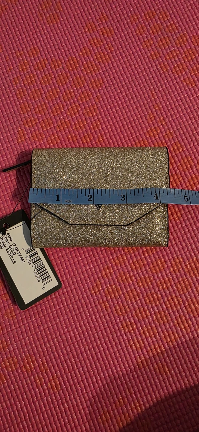 Guess Glitter Wallet - Gold - photo 4