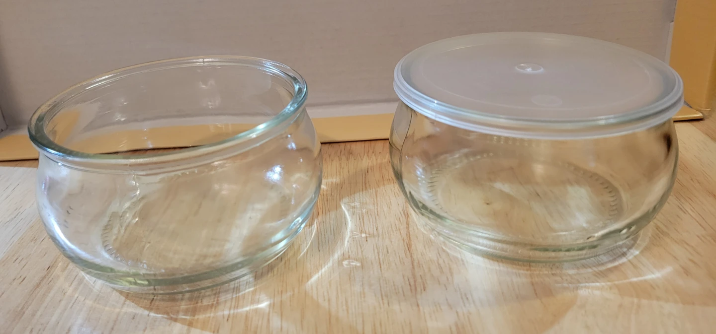 Glass Jars - Set of 2