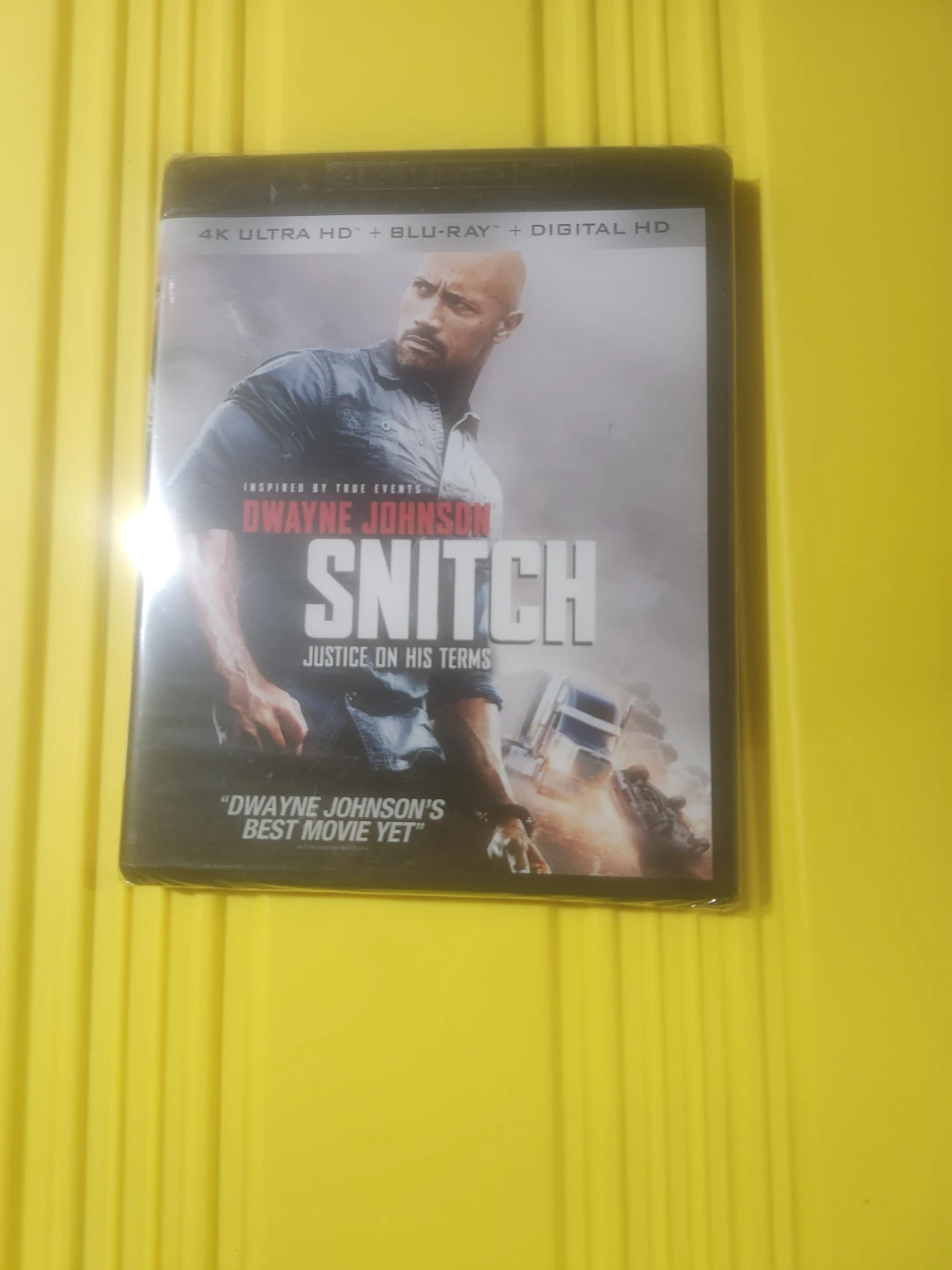 Snitch 4K Ultra HD Blu-ray + Digital HD Movie