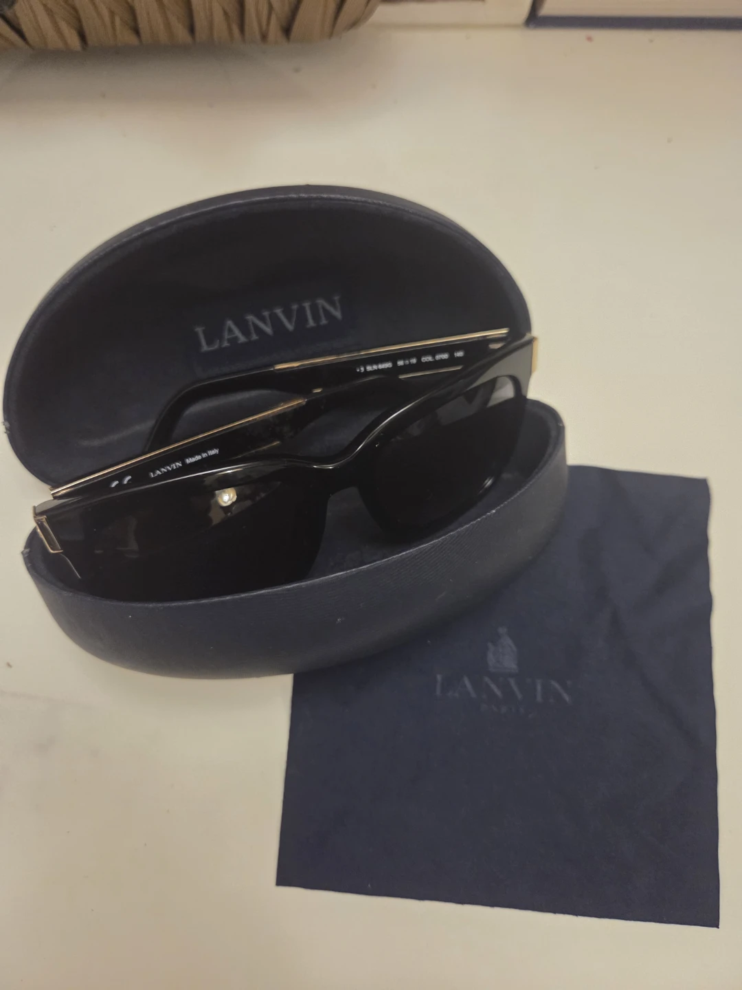 Lanvin Black Cat Eye Sunglasses - photo 5