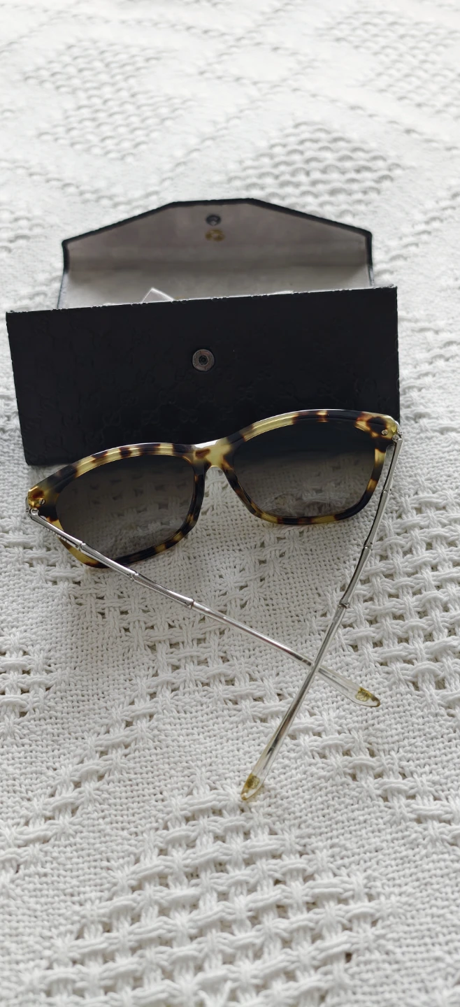 Gucci Sunglasses - Tortoiseshell Cat-Eye with Bamboo Detail