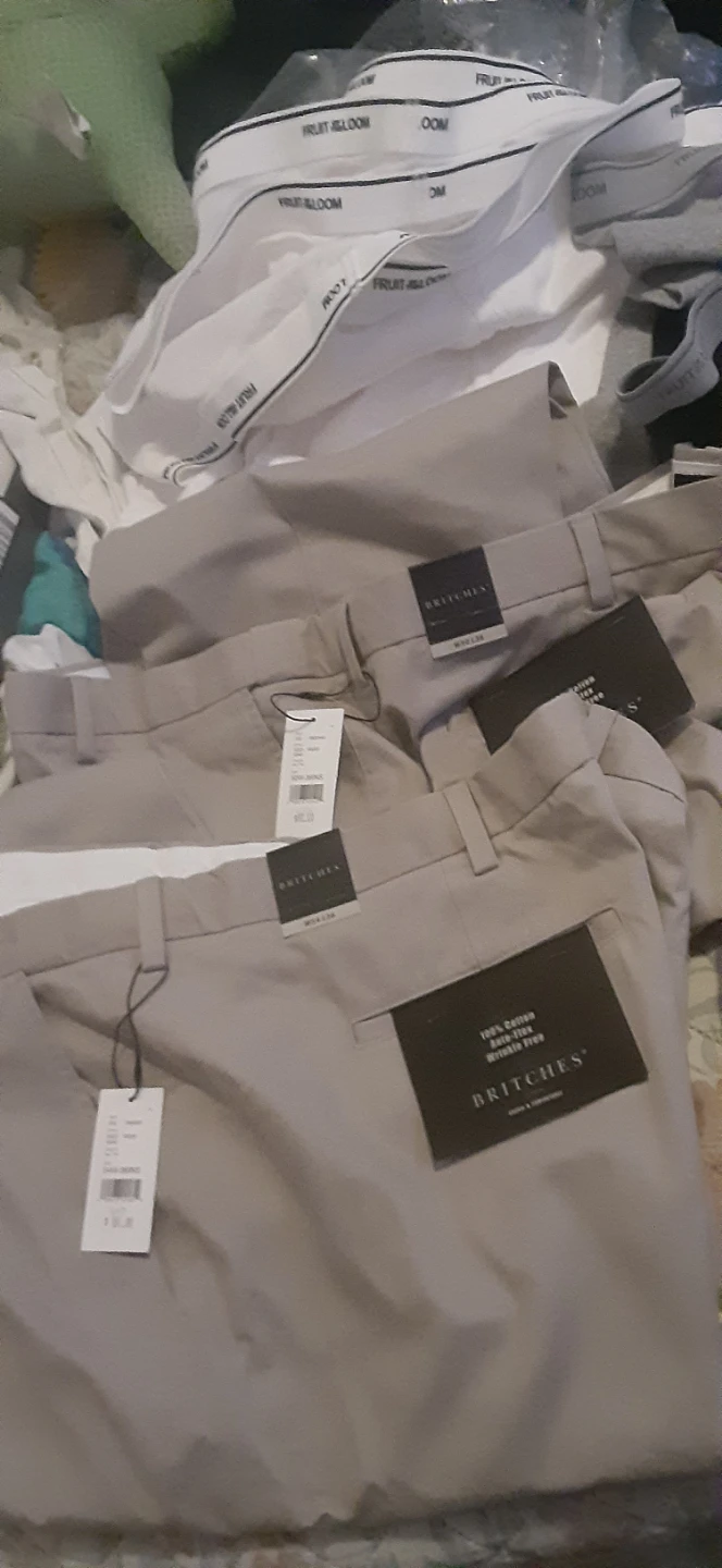 Britches Mens Khaki Pants and Assorted Tops Bundle - photo 3