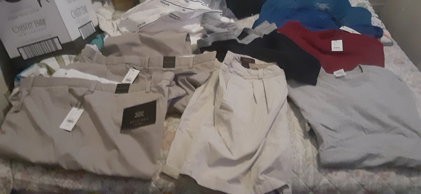 Britches Mens Khaki Pants and Assorted Tops Bundle - photo 4