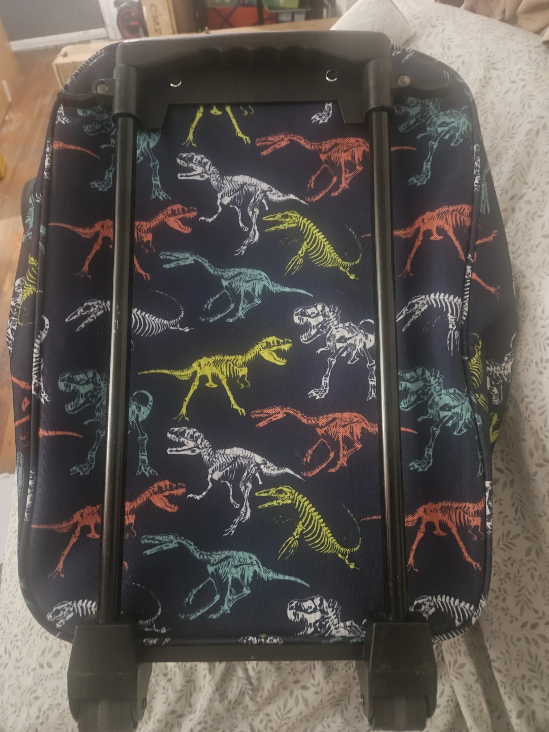 Kids Dinosaur Rolling Backpack - photo 2