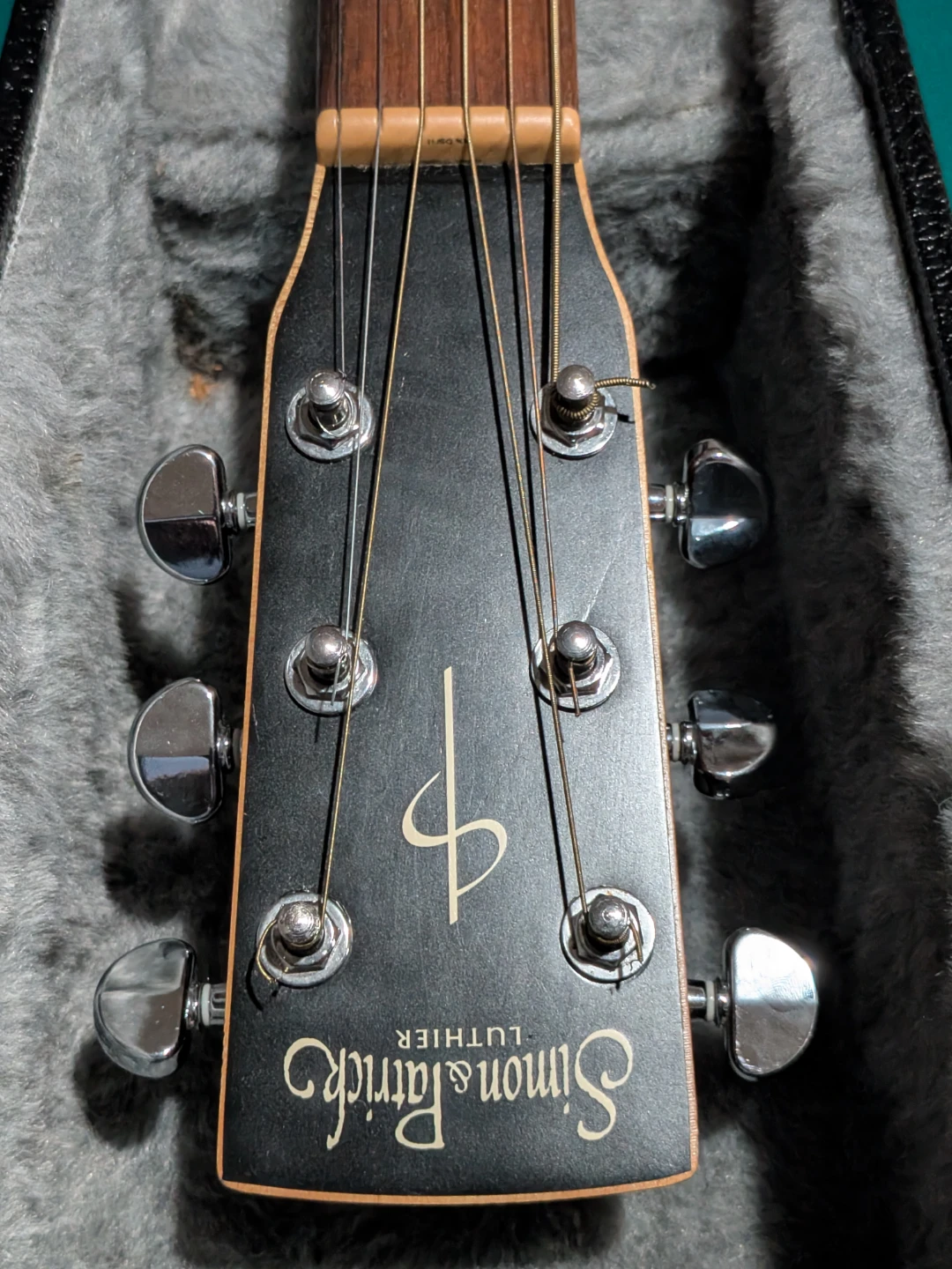 Simon & Patrick Songsmith Acoustic Guitar with Case - photo 2