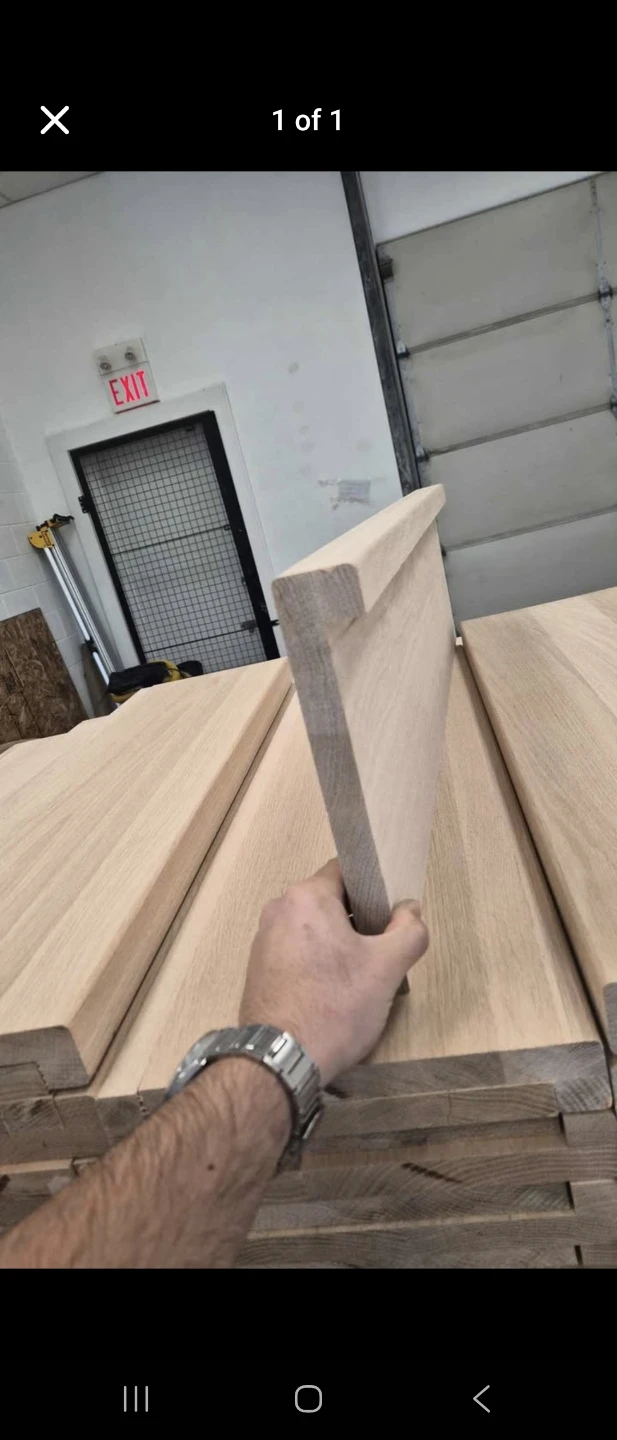 Red oak Wood Stair Treads $18.60