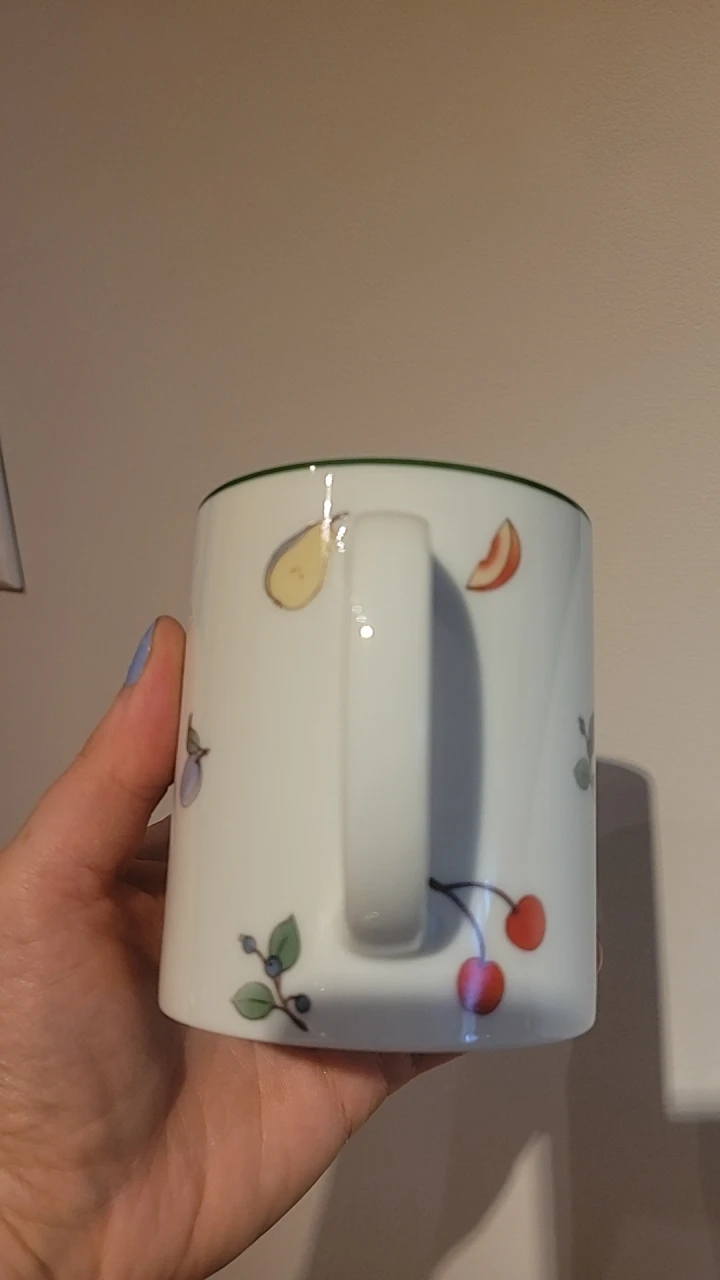 Shafford Ambrosia Fruit Pattern Mug 🧡 - photo 3