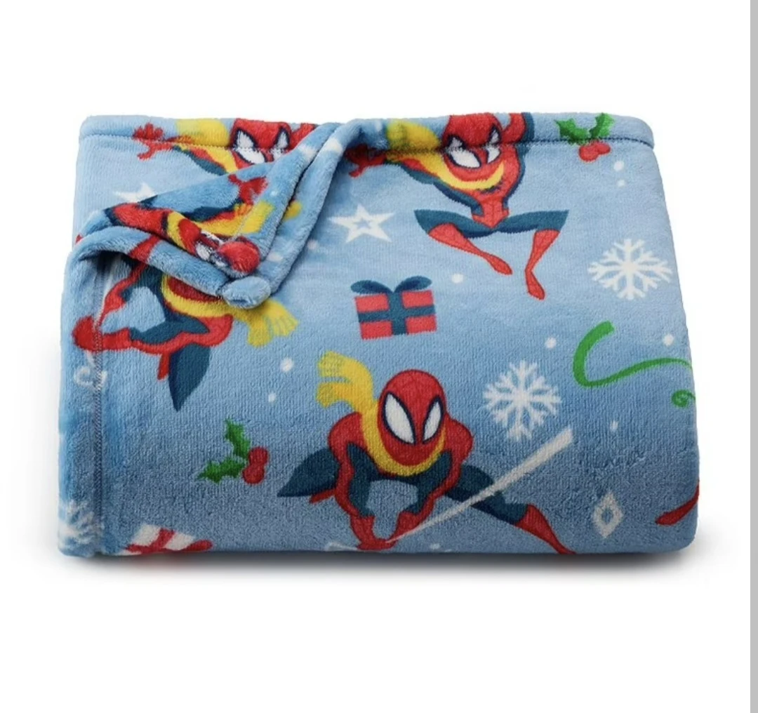 The Big One Spider-Man Holiday Fleece Blanket