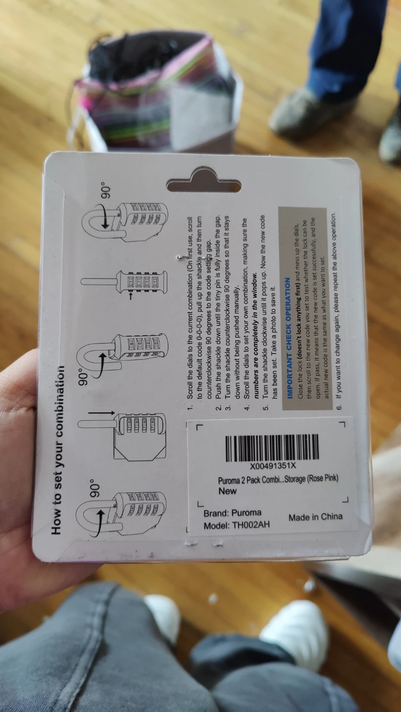 Combination Locks- 2 in package - photo 2