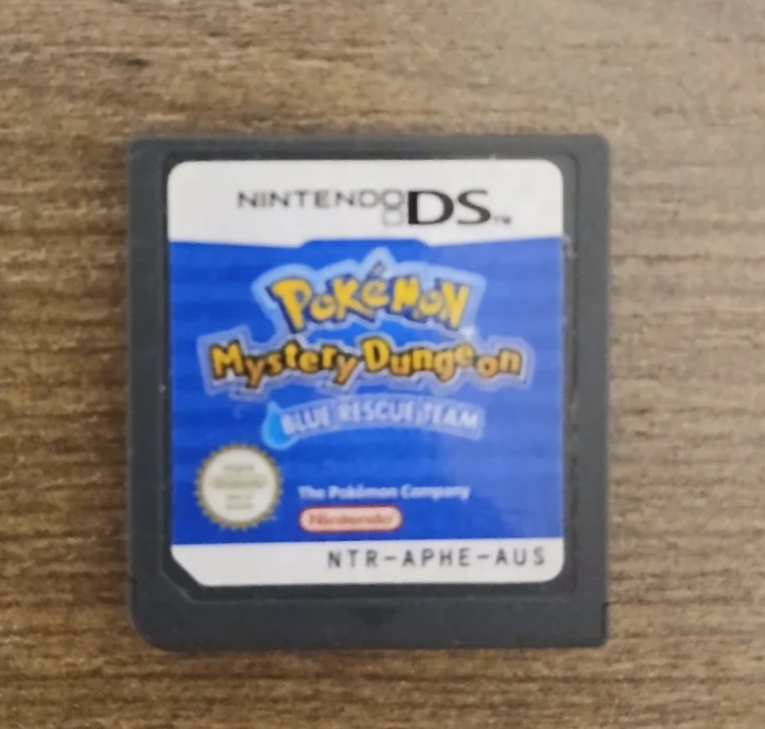 Nintendo DS Pokemon Mystery Dungeon Blue Rescue Team