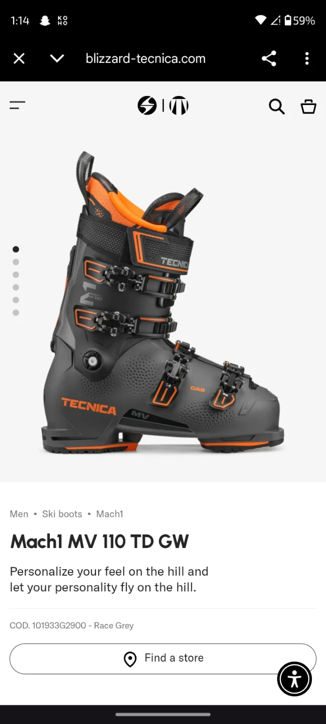 Mach1 MV 110 TD GW ski boots - photo 5