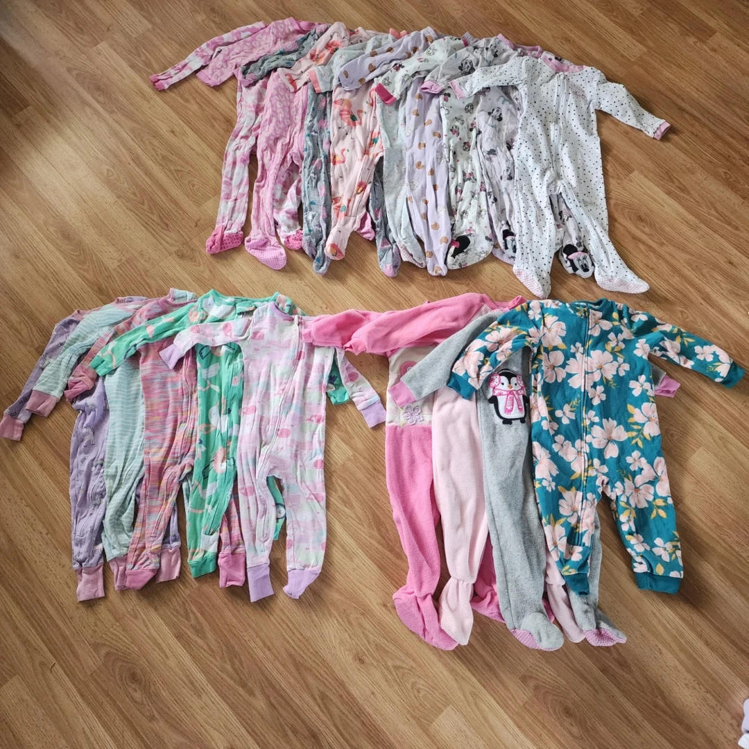 Toddler 2T Sleeper Onesies